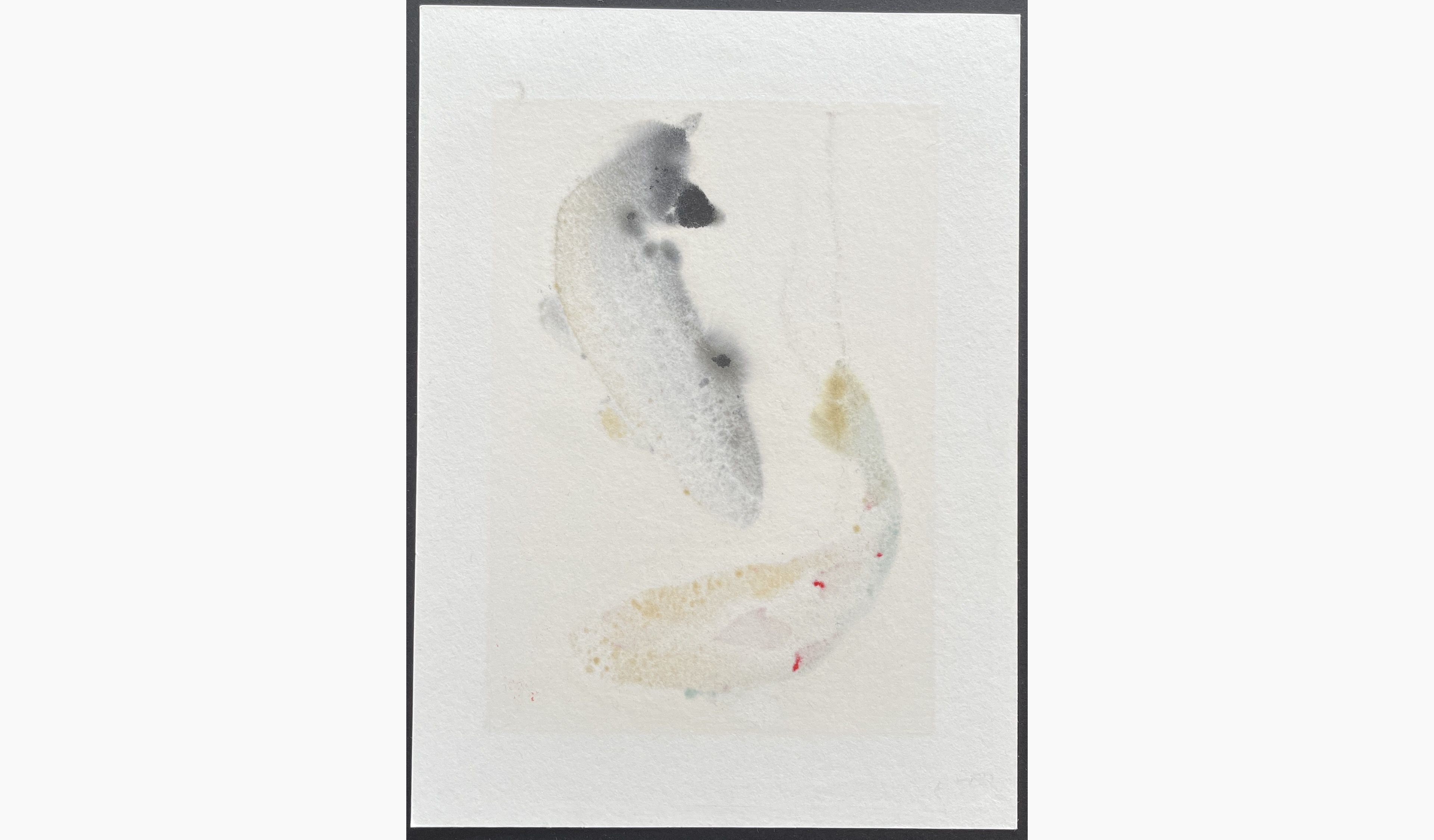 Woodblock print - Kunio Kaneko - Love Koi