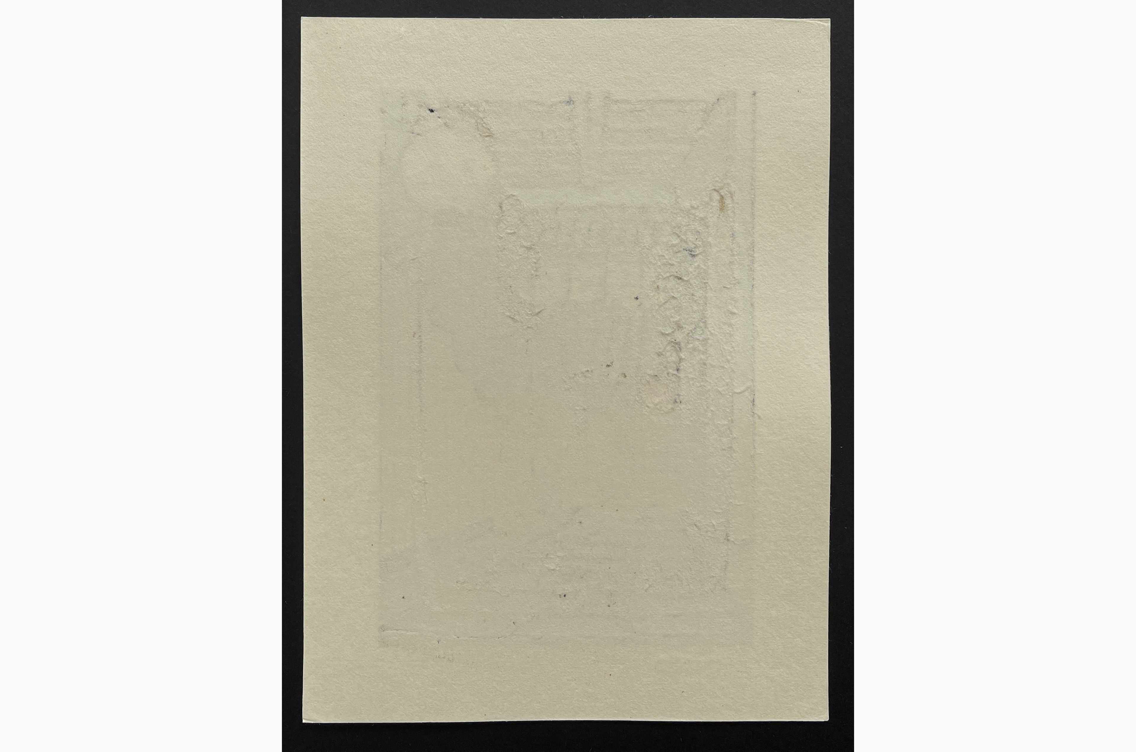 Japanese print - Nishijima Katsuyuki - Expectation