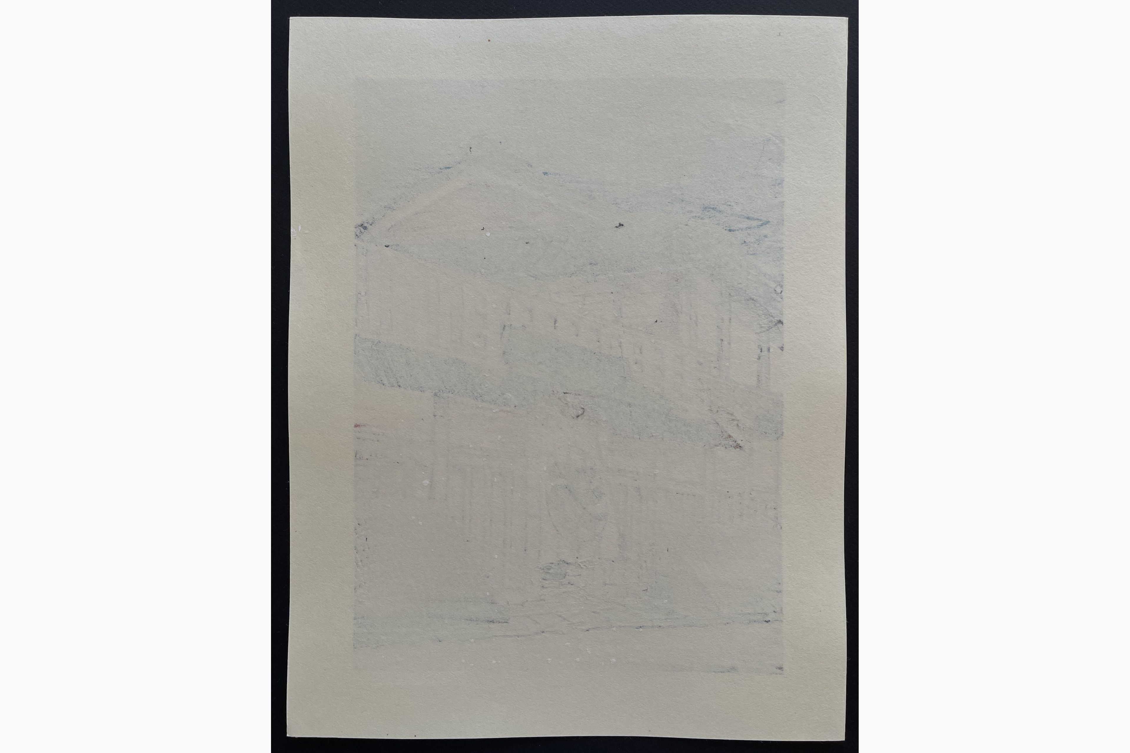 Japanese print - Nishijima Katsuyuki - Snowflakes like Flowers