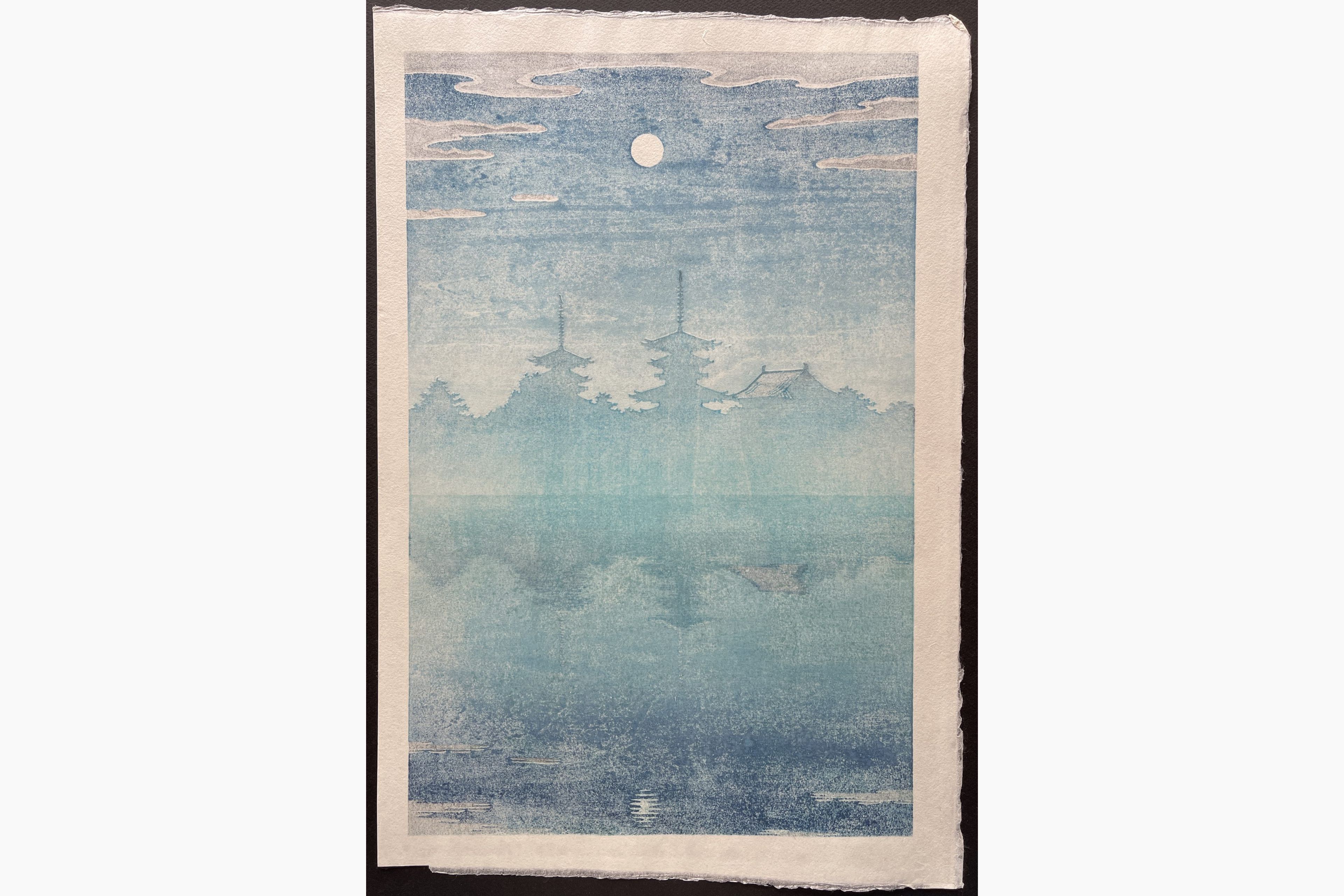 暮らしに便利なアイテム Yoshida Tsukasa - Moonlight - Nipponprints.com - Prints Japanese 絵画