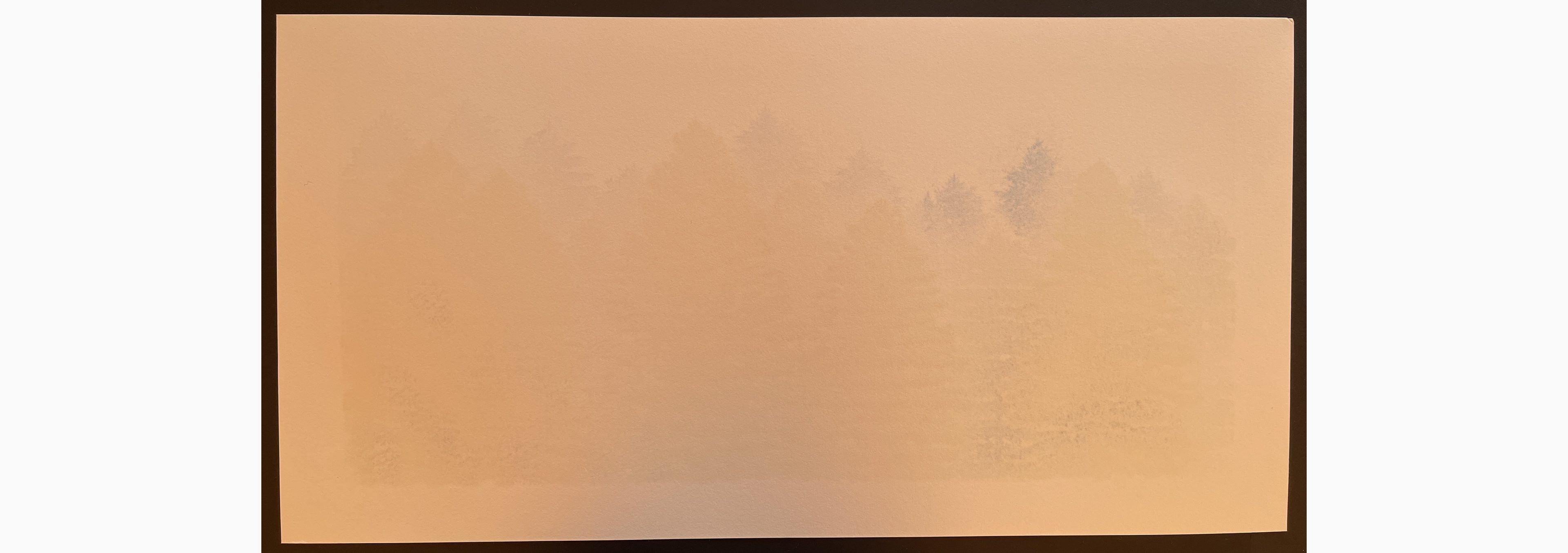 Japanese woodcut - Hajime Namiki - Tree Scene 161