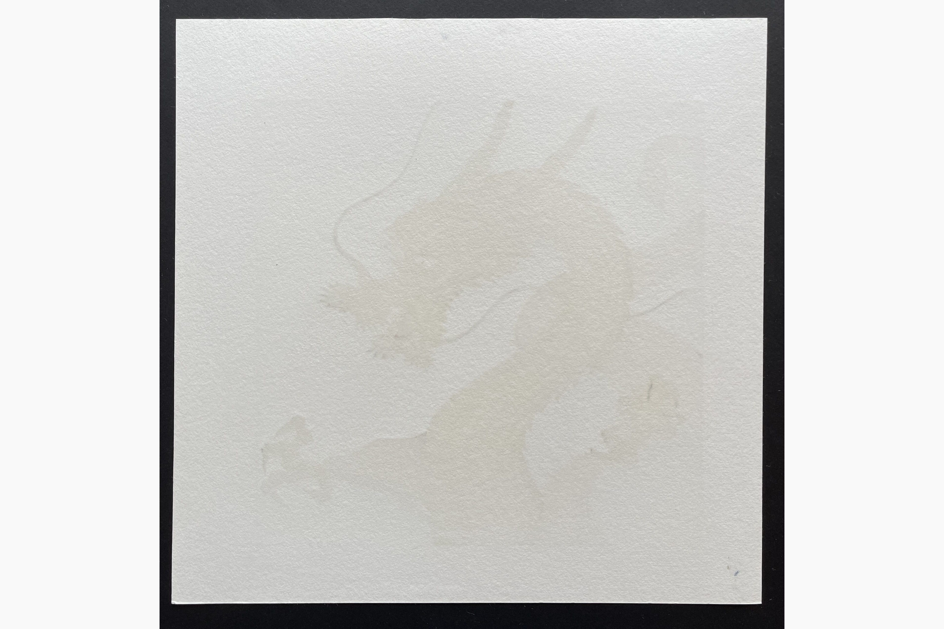 Woodblock print - Hajime Namiki - Tornado