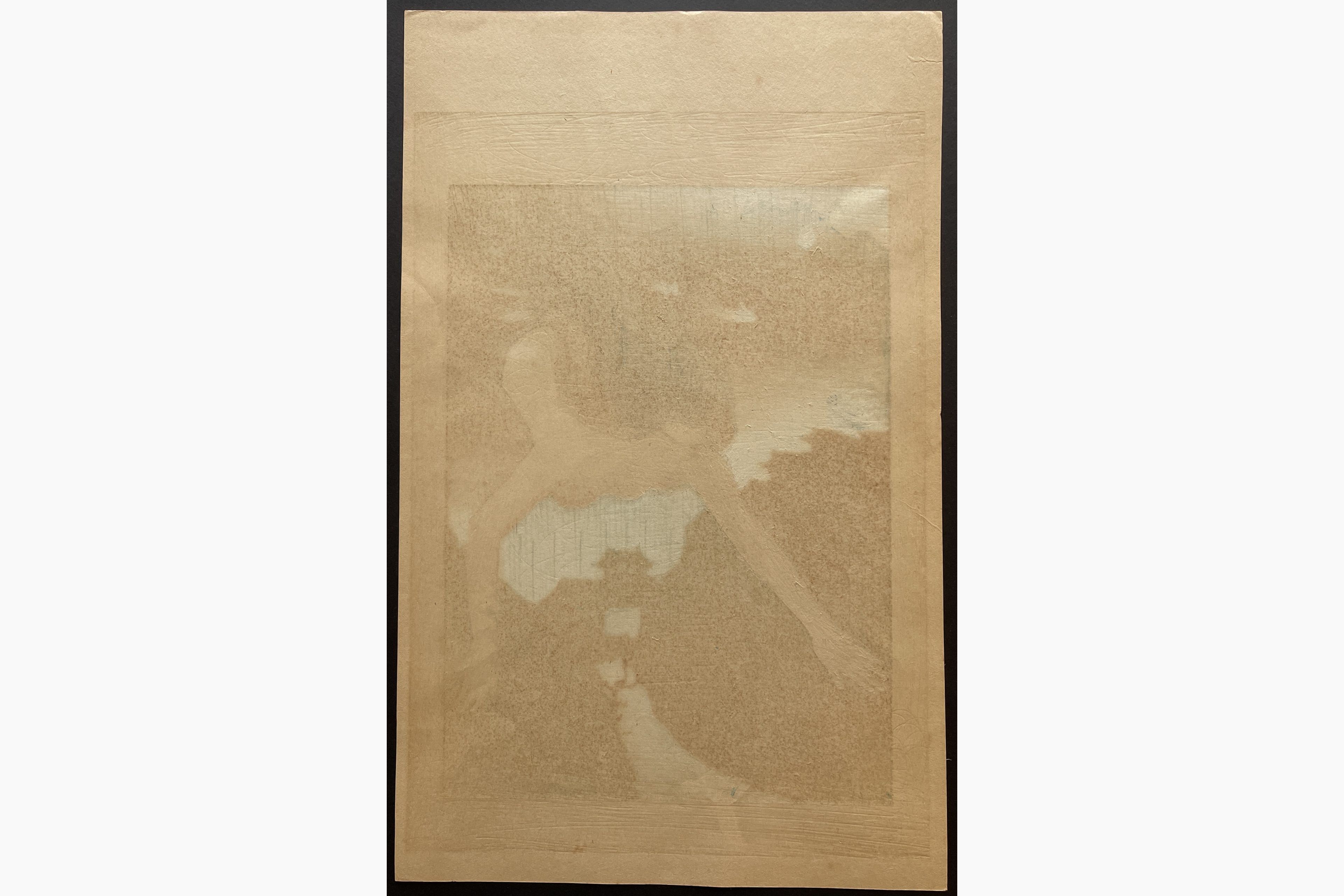 Japanese print - Nakazawa Hiromitsu - The Heroine Matsukaze in Matsukaze murasame sokutai kagami