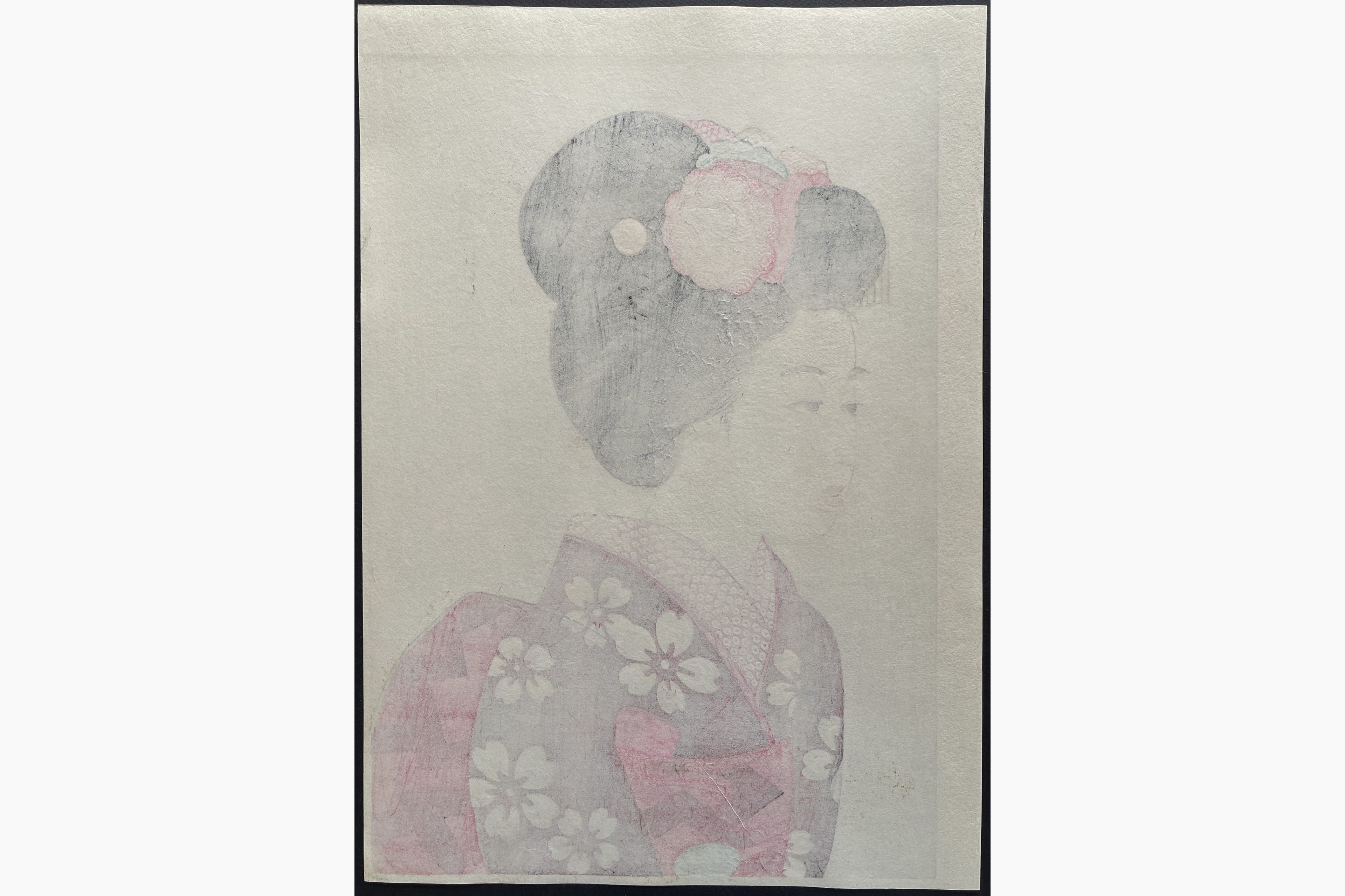 Japanese print - Yamamura Koka - Maiko