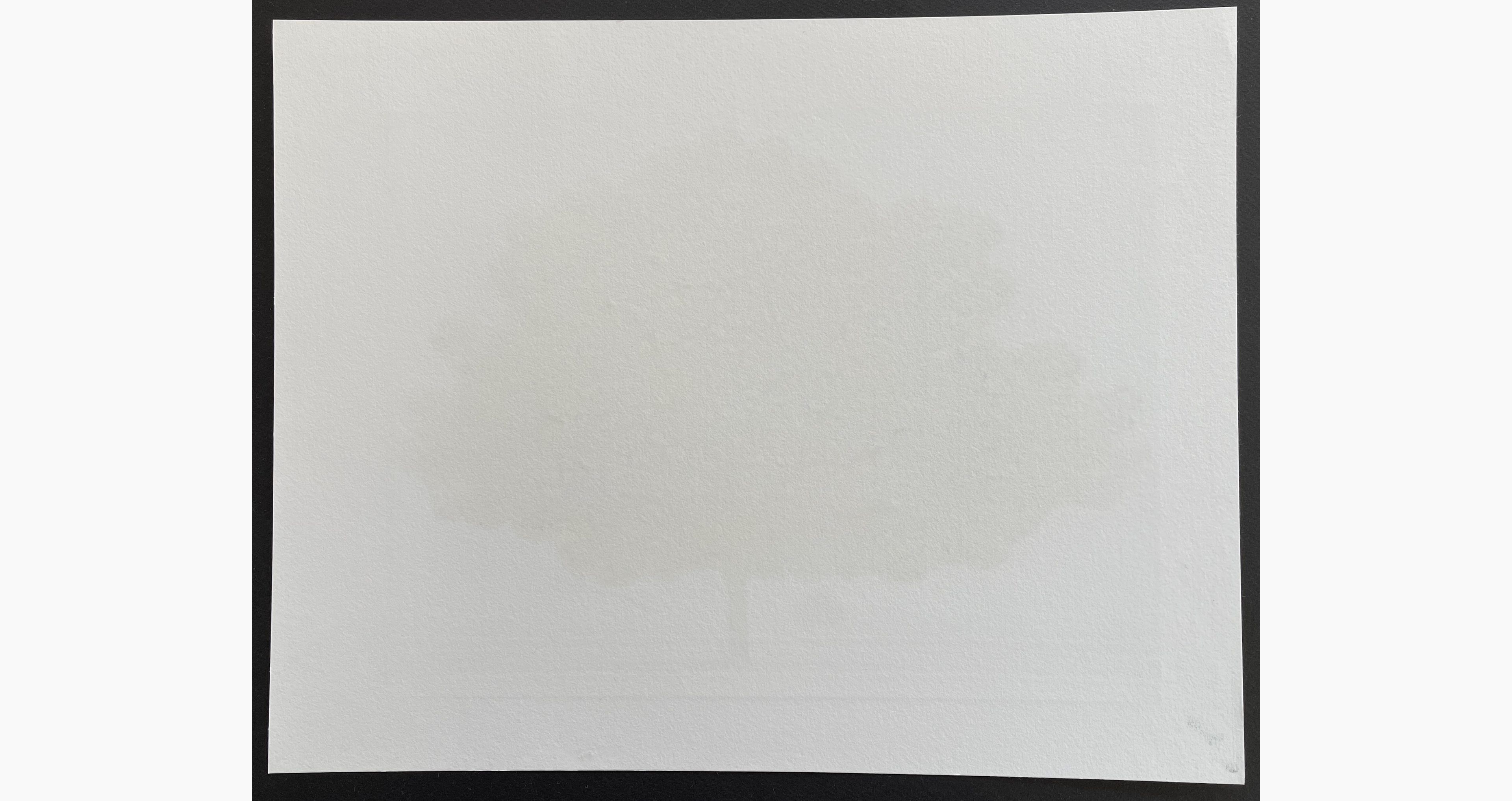 Woodblock print - Hajime Namiki - Blue Tree