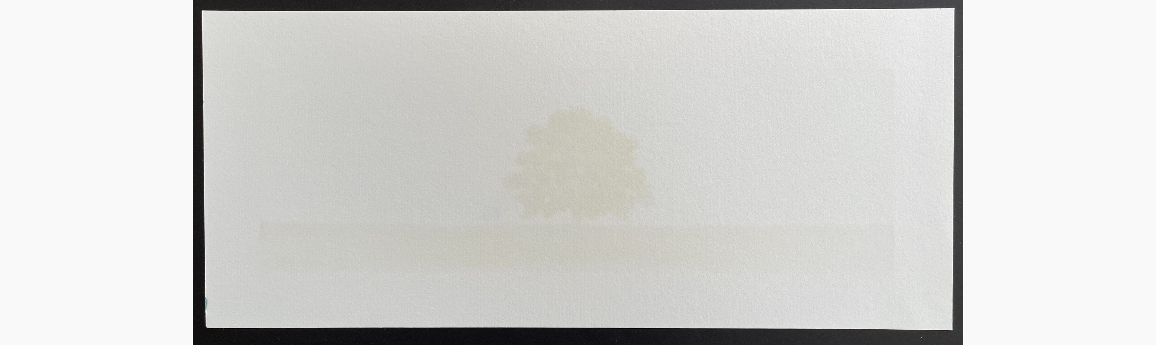 Woodblock print - Hajime Namiki - Tree scene 122