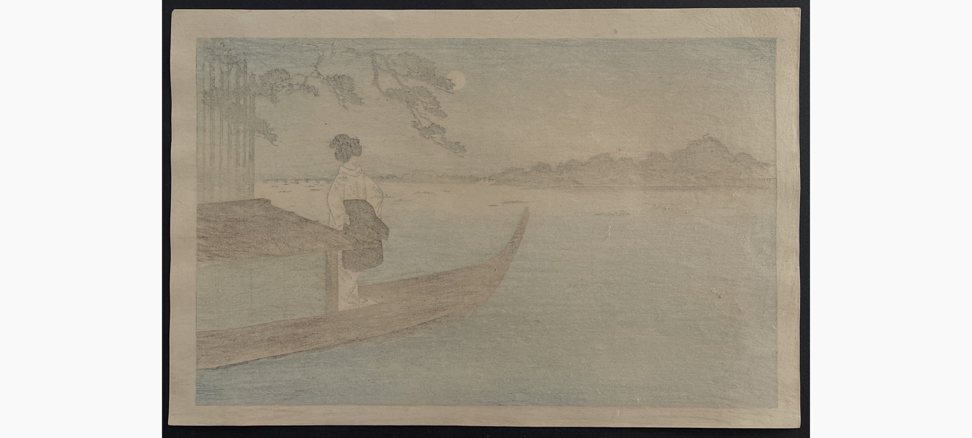 Japanese print - Hiroshige - Sumidagawa (Yedo)