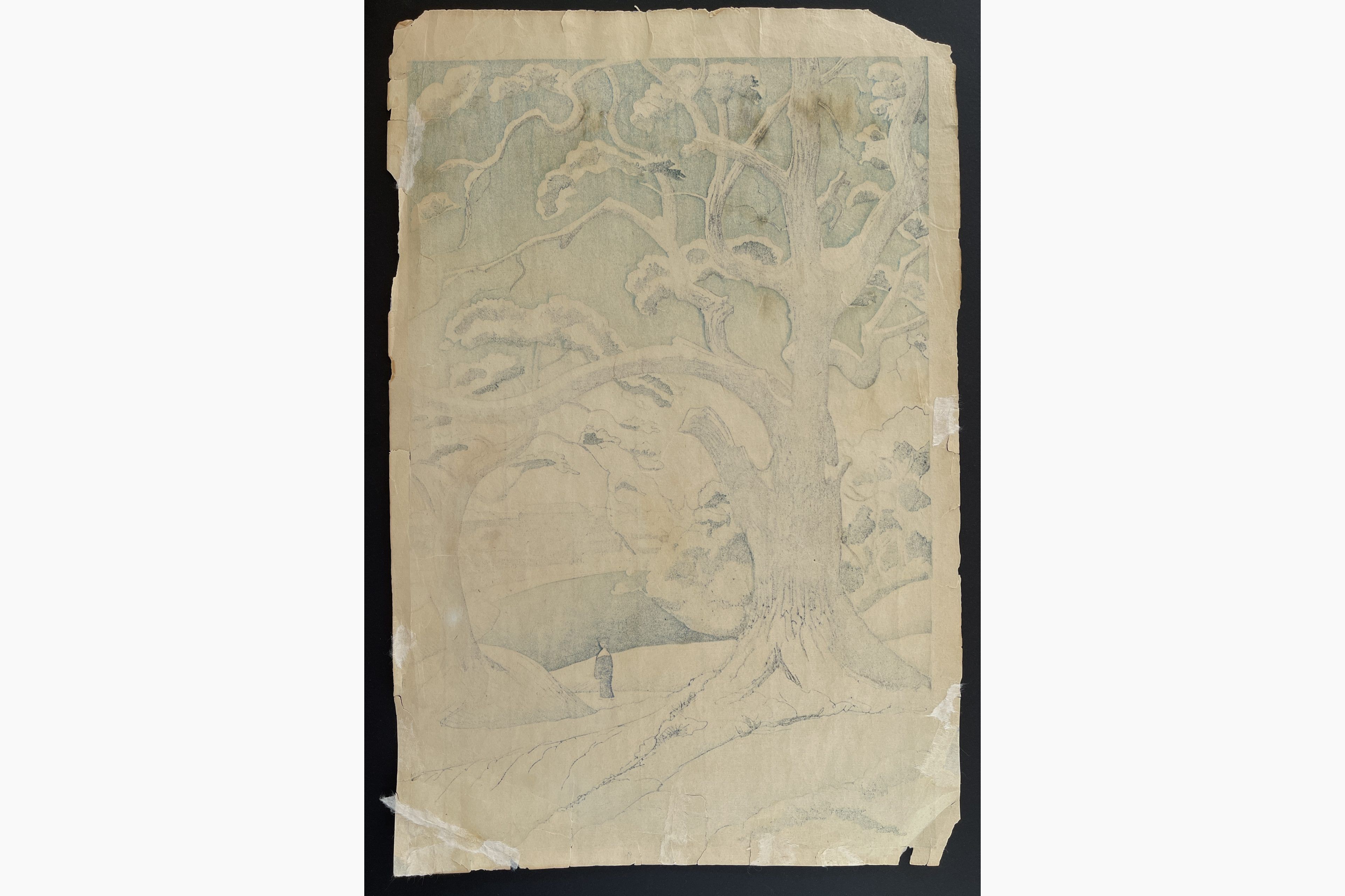 Japanese print - Noel Nouet - Kioicho