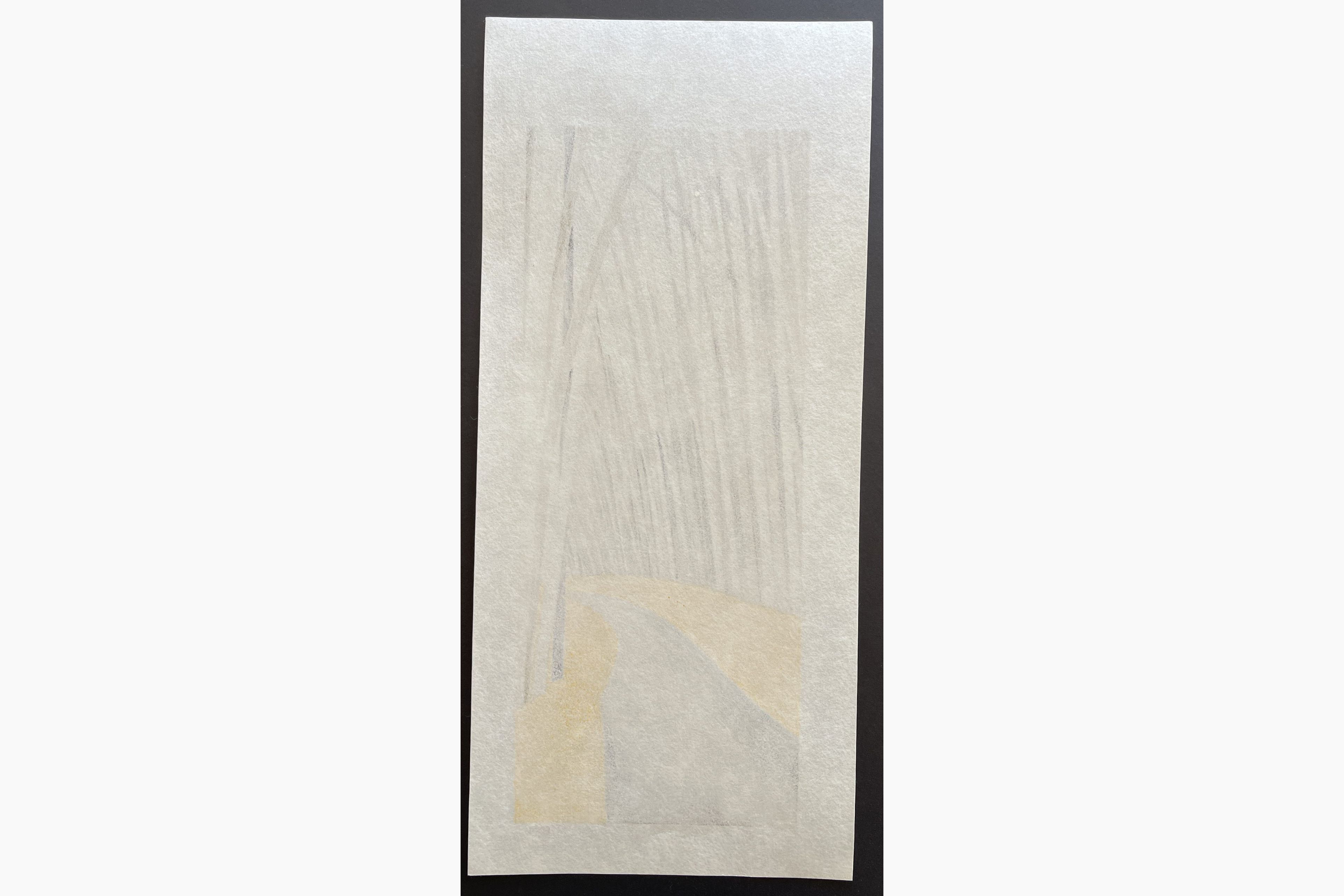Japanese print - Teruhide Kato - Bamboo in early summer