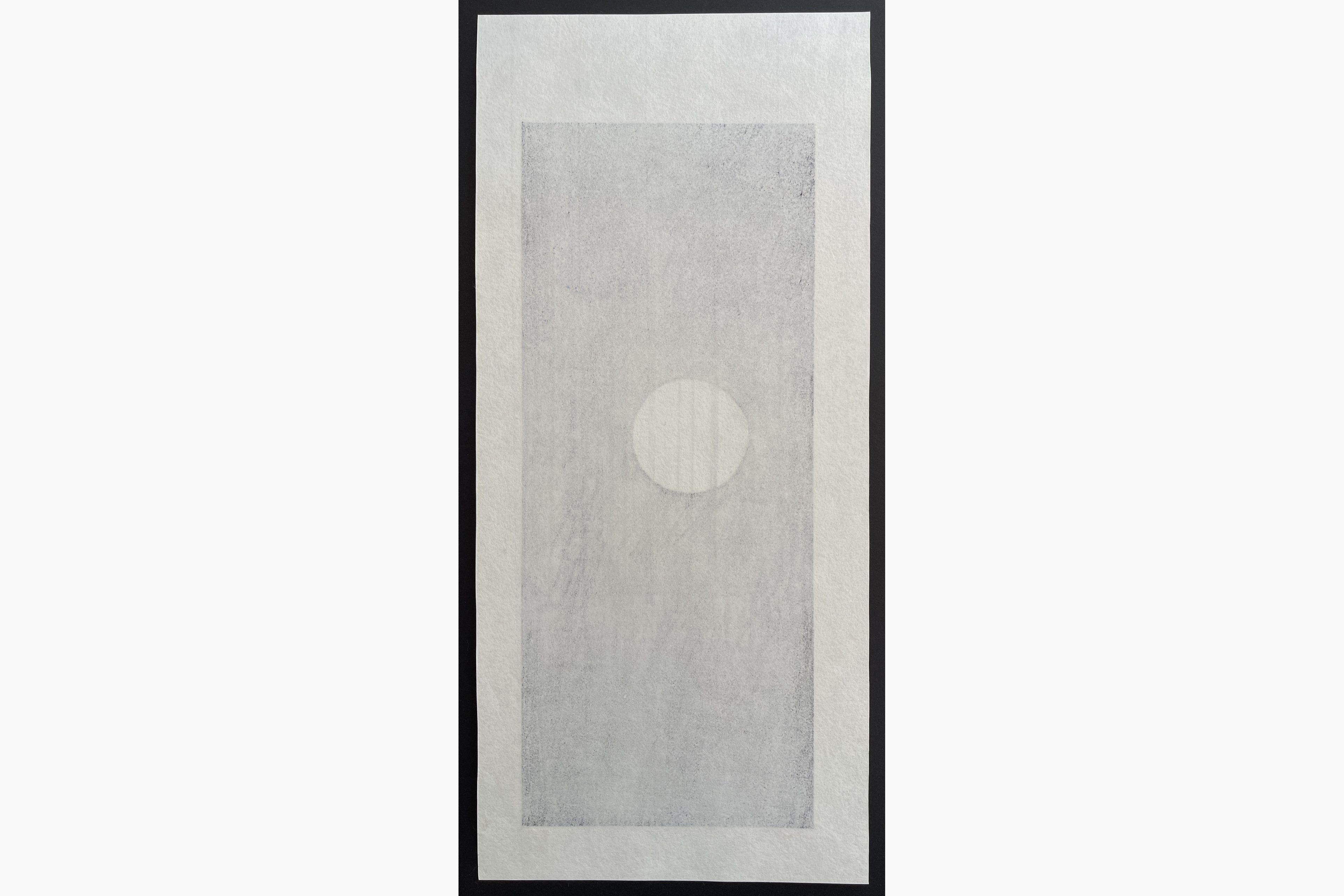Japanese print - Teruhide Kato - Blue Moon