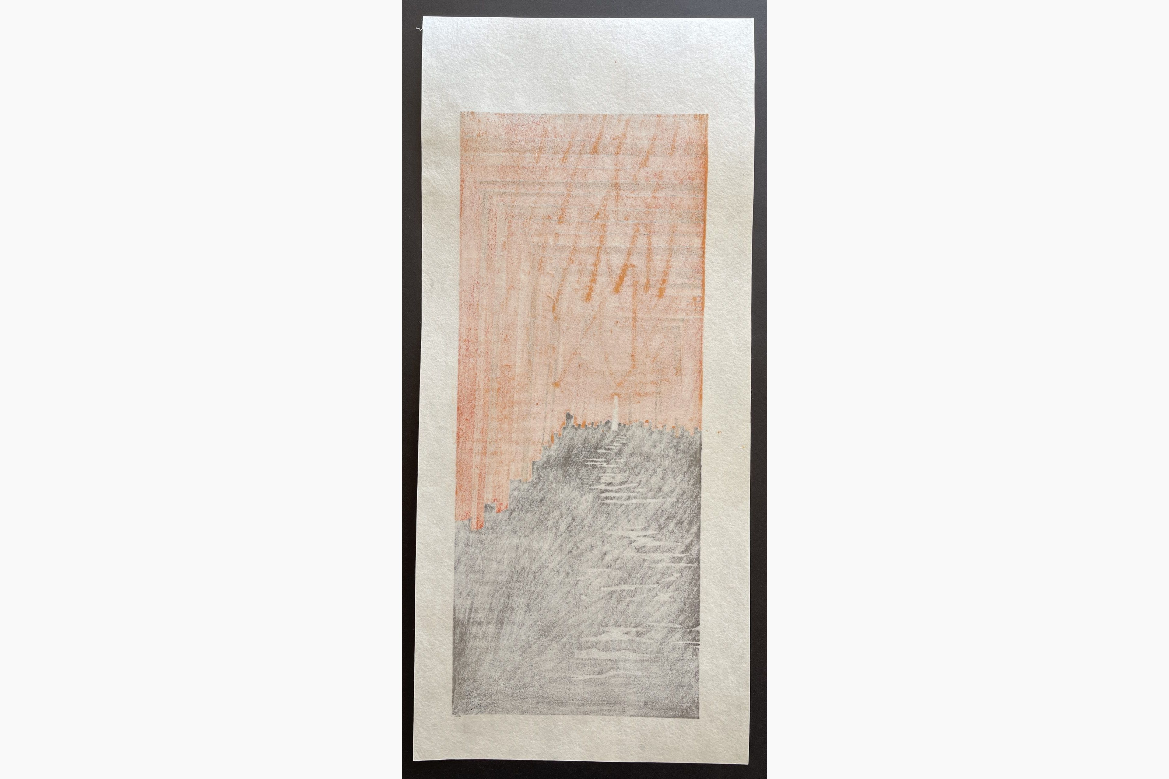 Japanese print - Teruhide Kato - The 1000 Torii at Kyoto's Fushima Inari Shrine