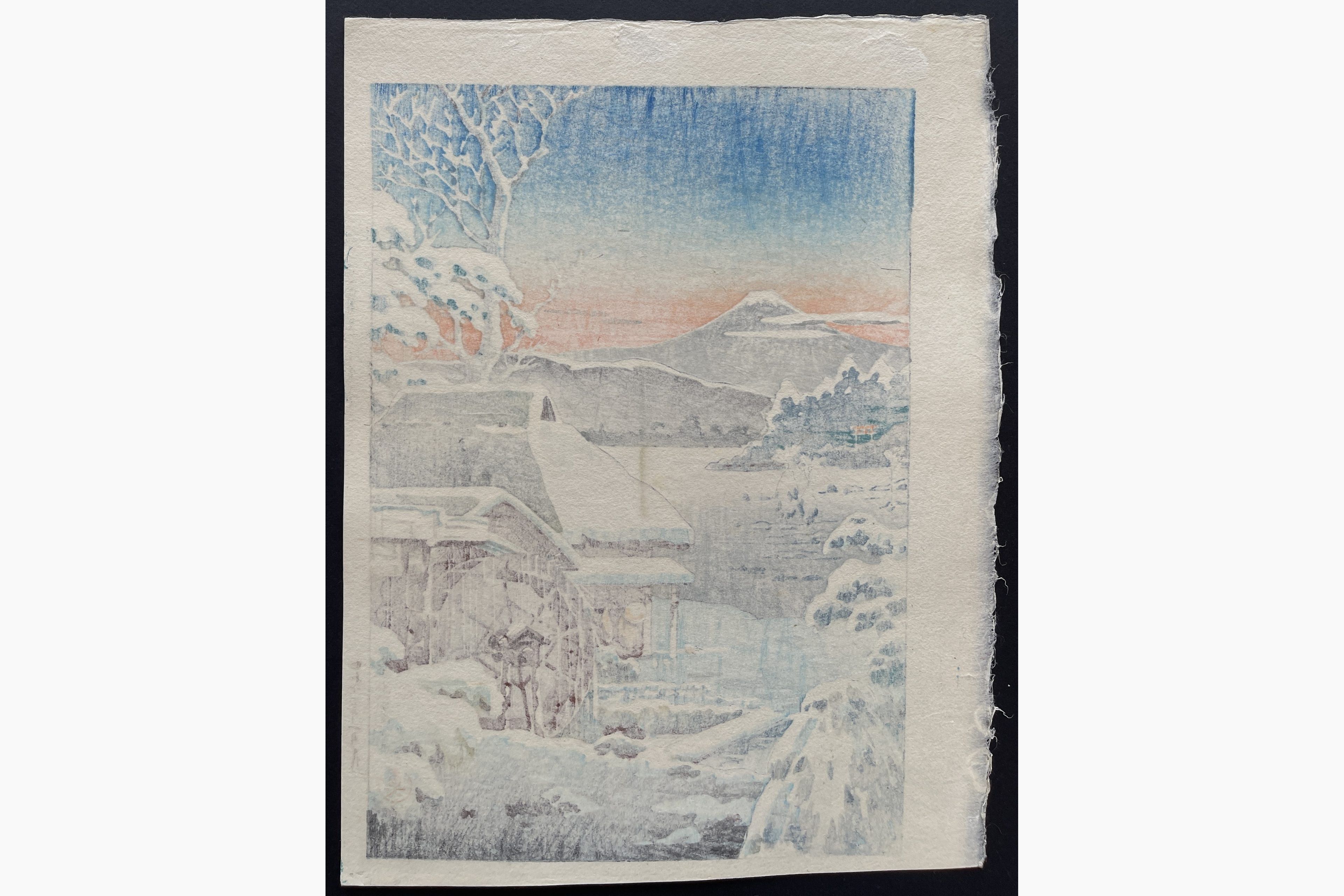 Japanese print - Tsuchiya Koitsu - Tokaido Yaizunohara