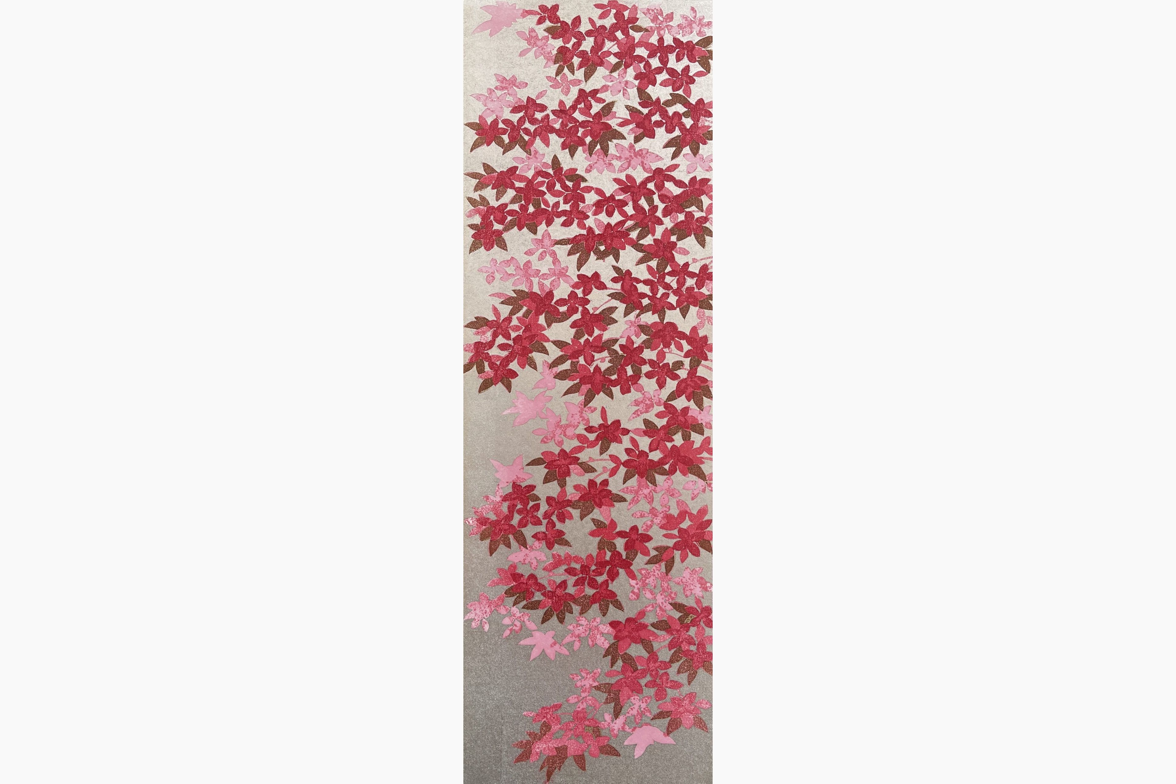 Original woodblock print - Hajime Namiki - Dogwood 6