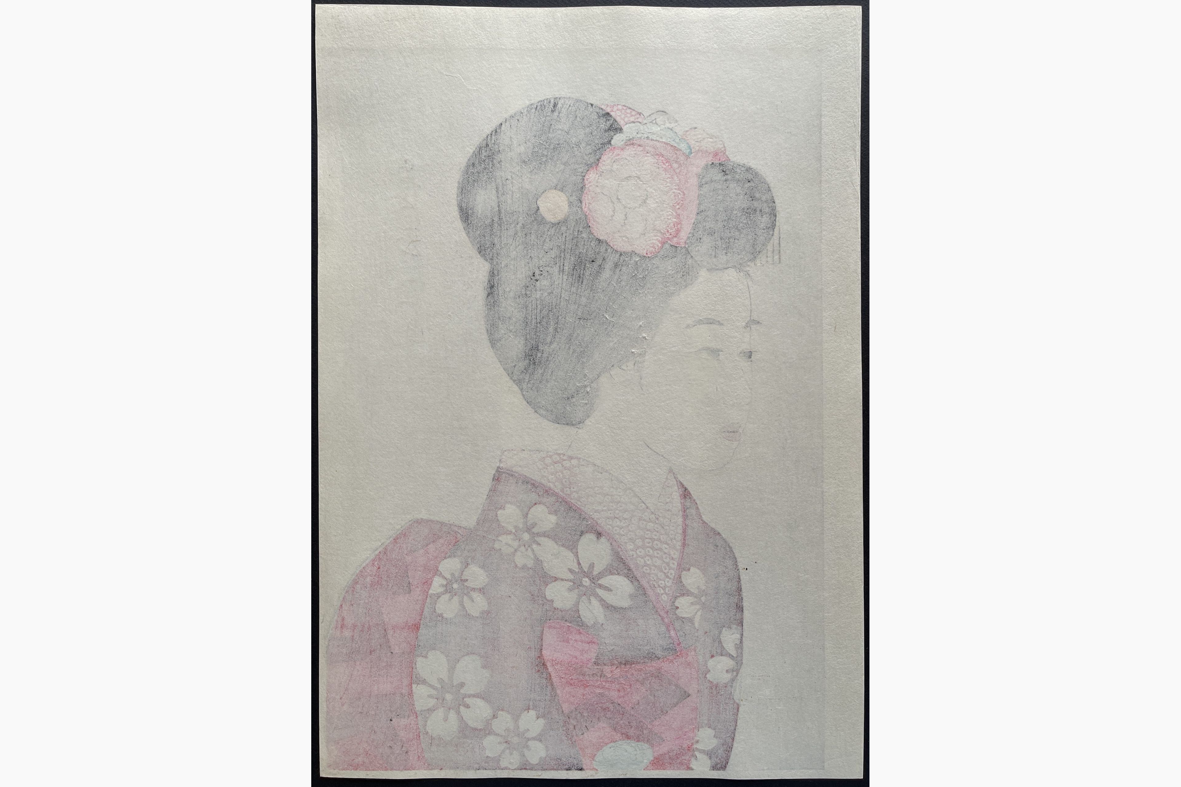 Japanese print - Yamamura Koka - Maiko