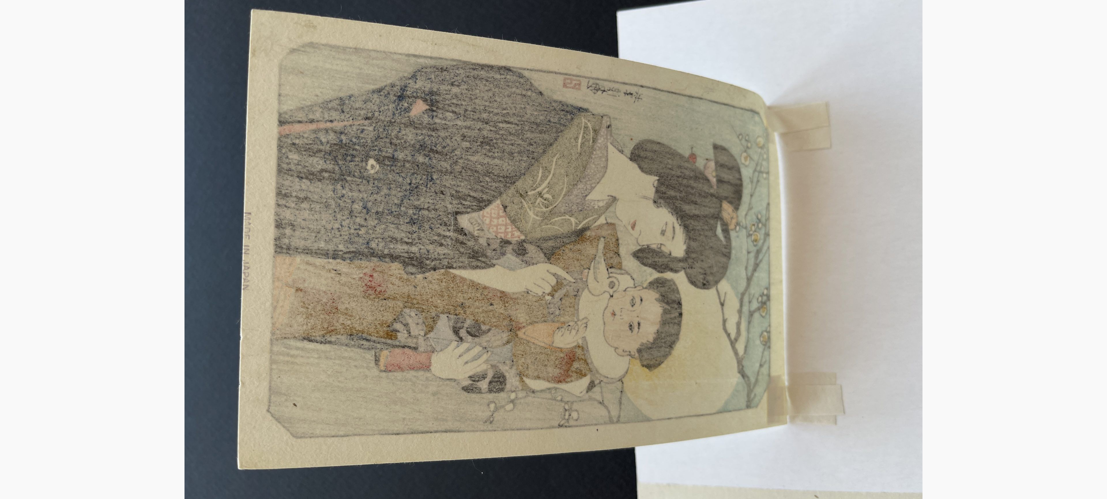 Woodblock print - Kasamatsu Shiro - A Toy Pigeon