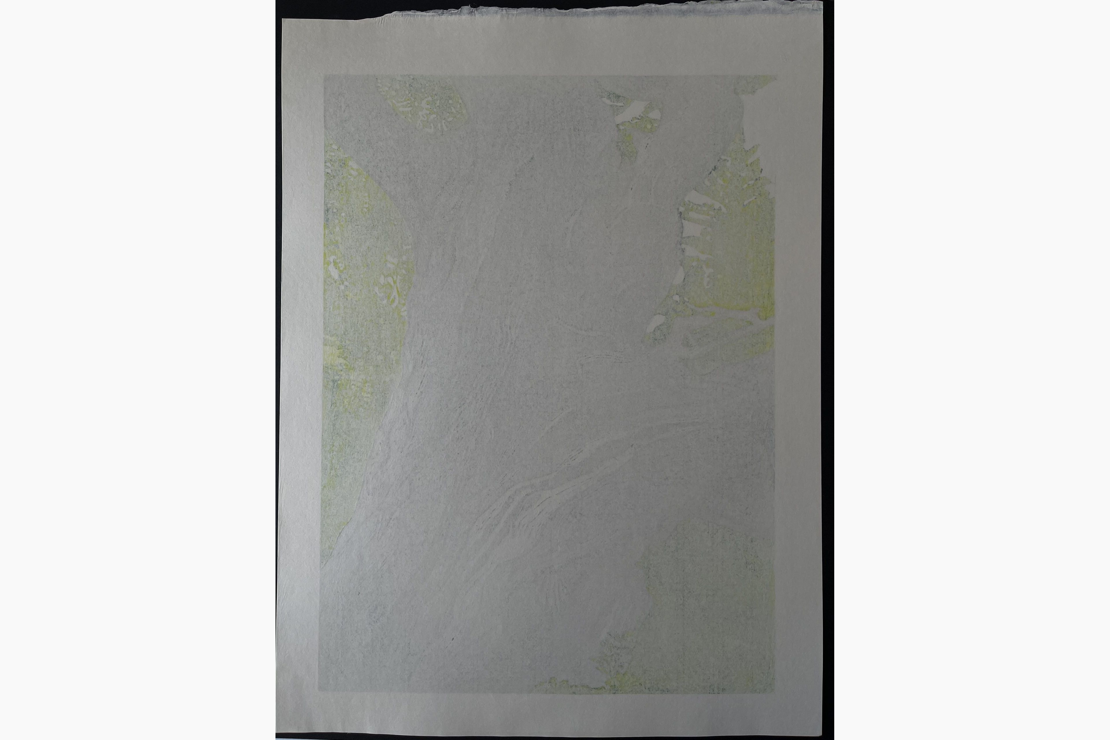 Japanese print - Koichi Maeda - Juniper III