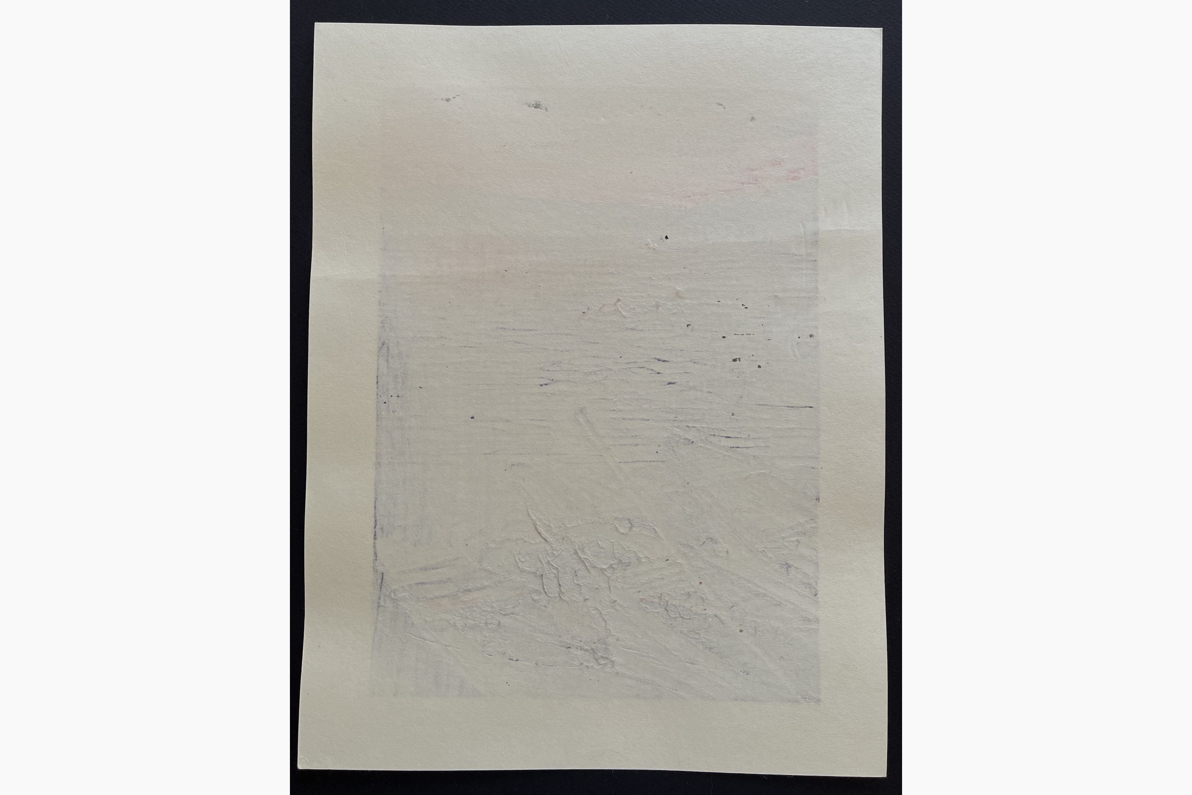 Japanese print - Nishijima Katsuyuki - Rising Sun