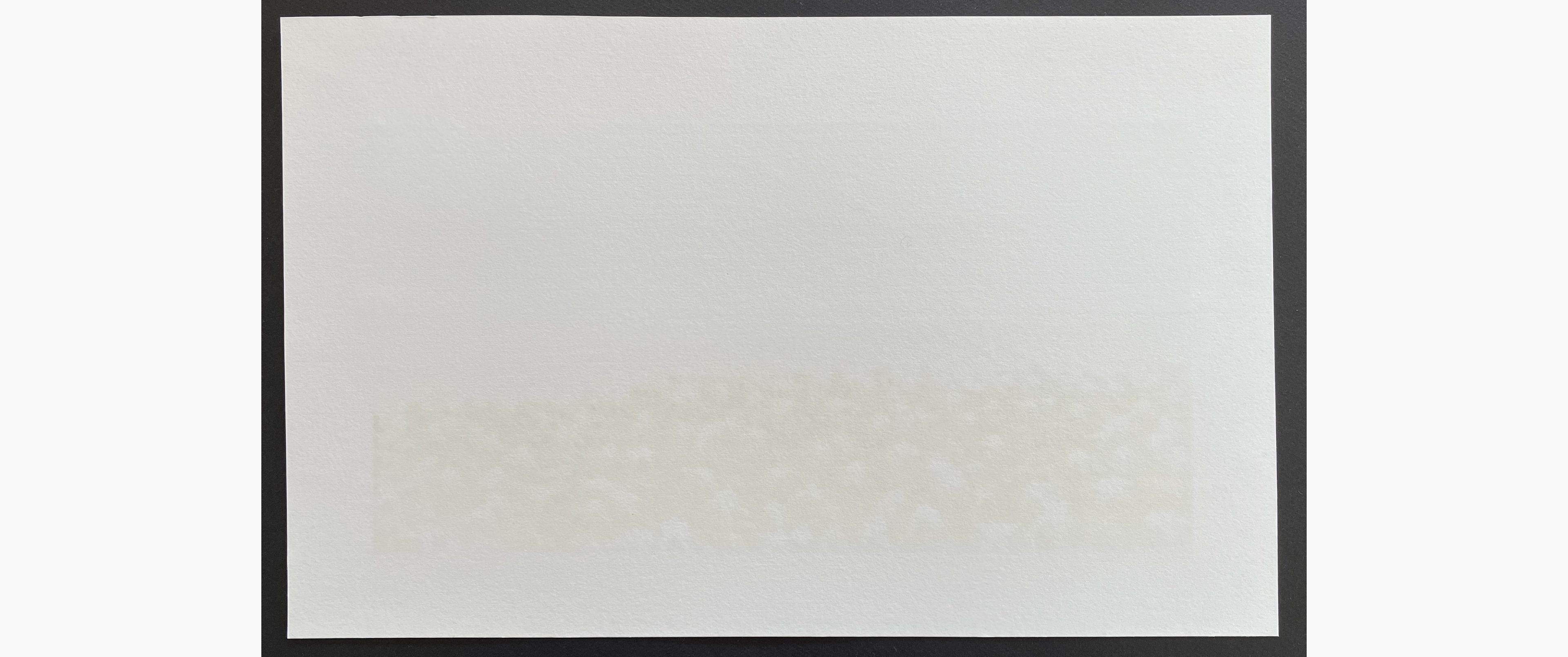Woodblock print - Hajime Namiki - Hill-3 Potato