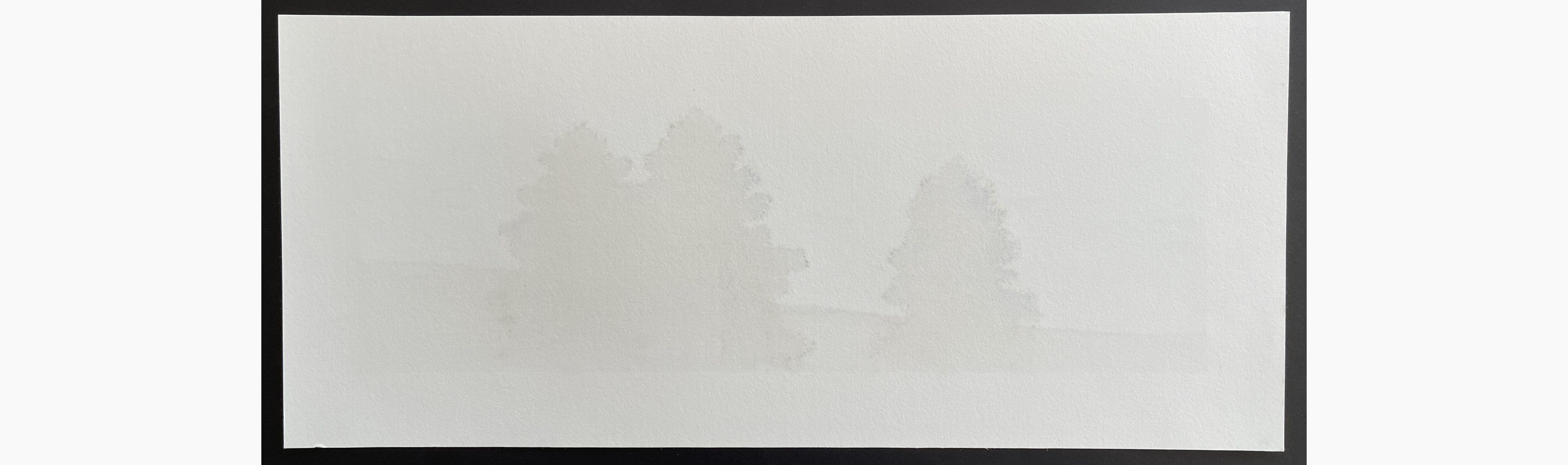 Woodblock print - Hajime Namiki - Tree scene 133