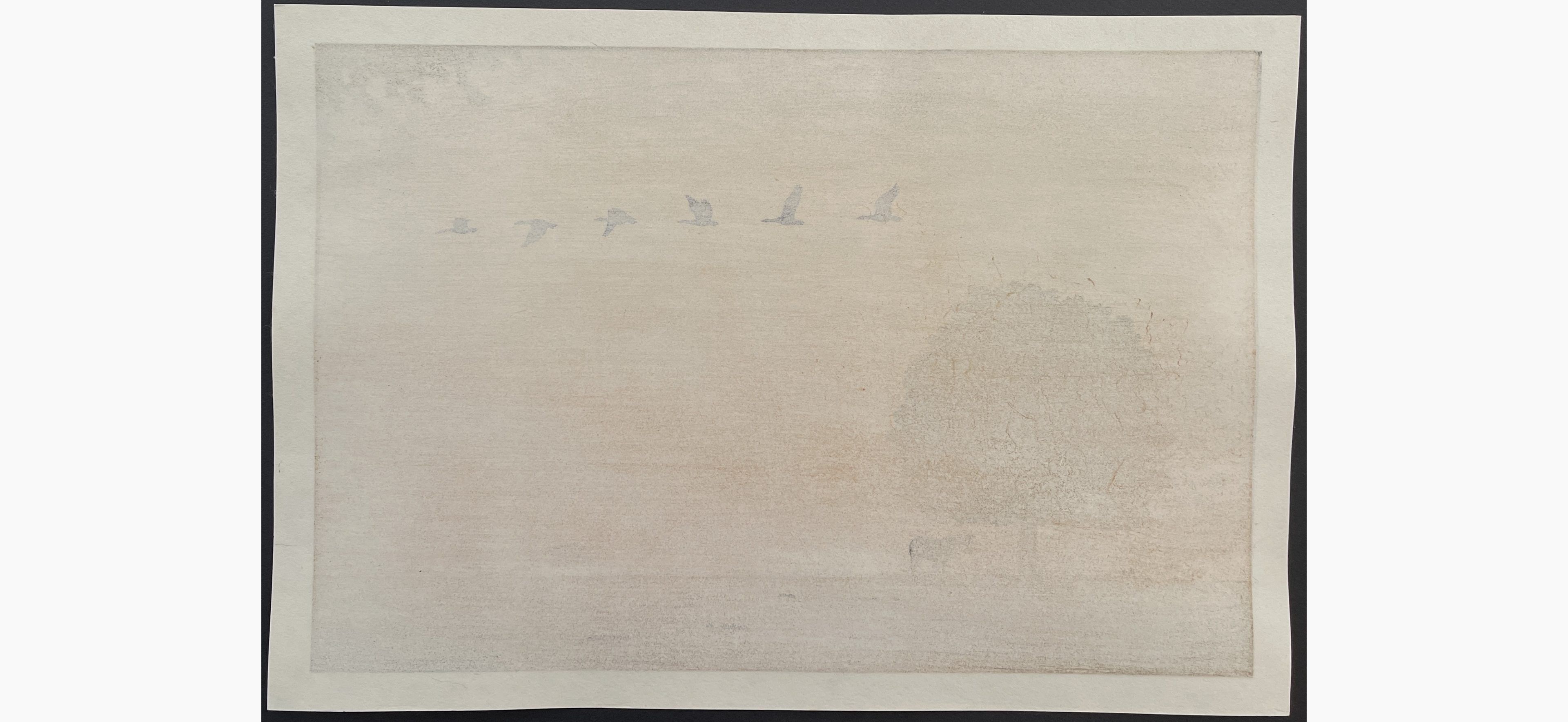 Japanese print - Tsukasa Yoshida - Memory