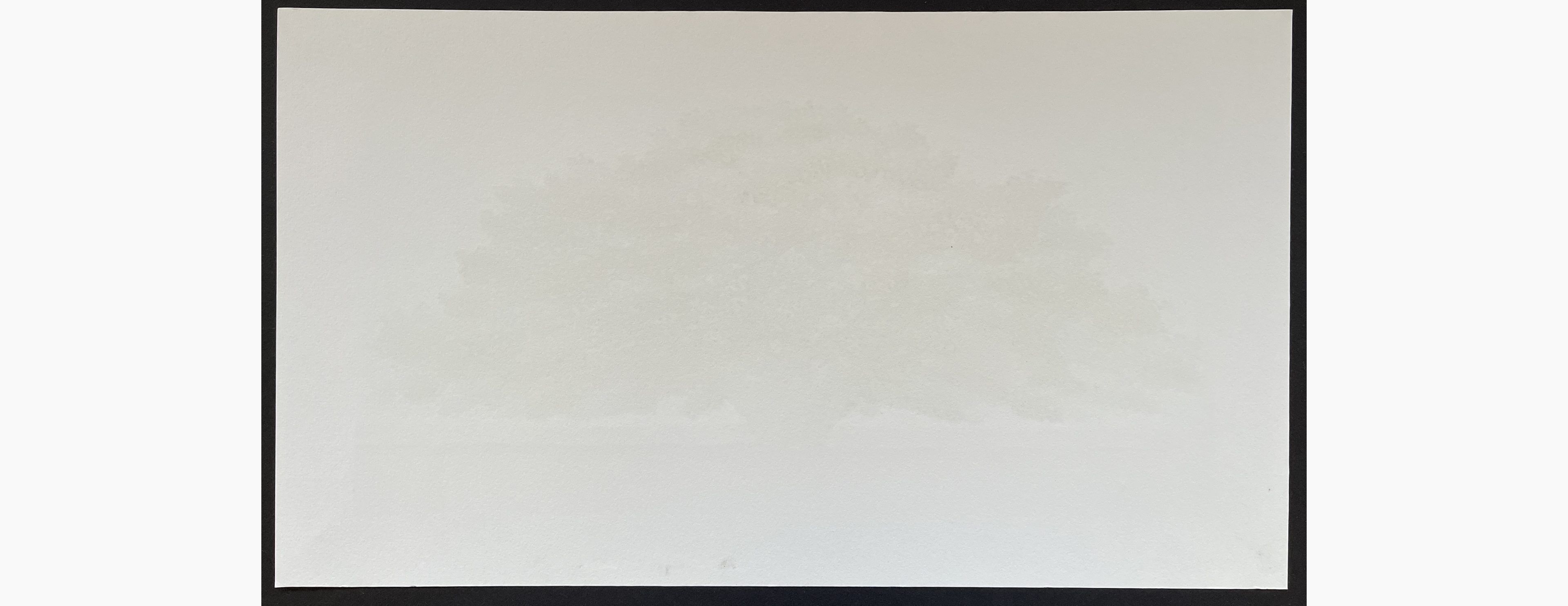 Woodblock print - Hajime Namiki - Tree scene 110A