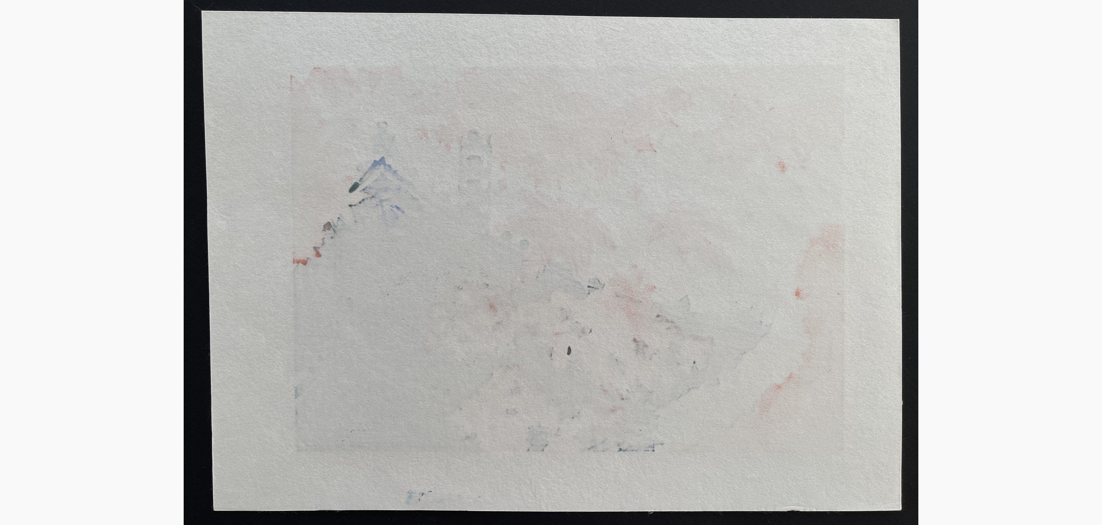 Japanese print - Junichi Mibugawa - Autumn wind