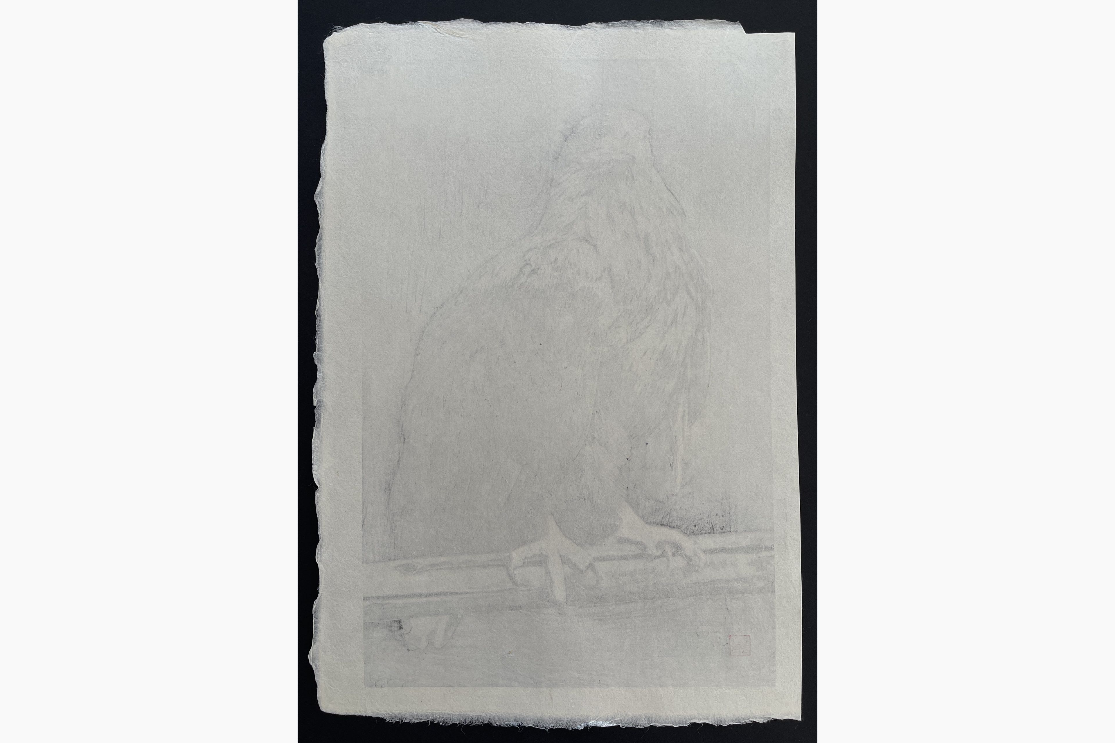 Japanese print - Shoichi Kitamura - Eagle