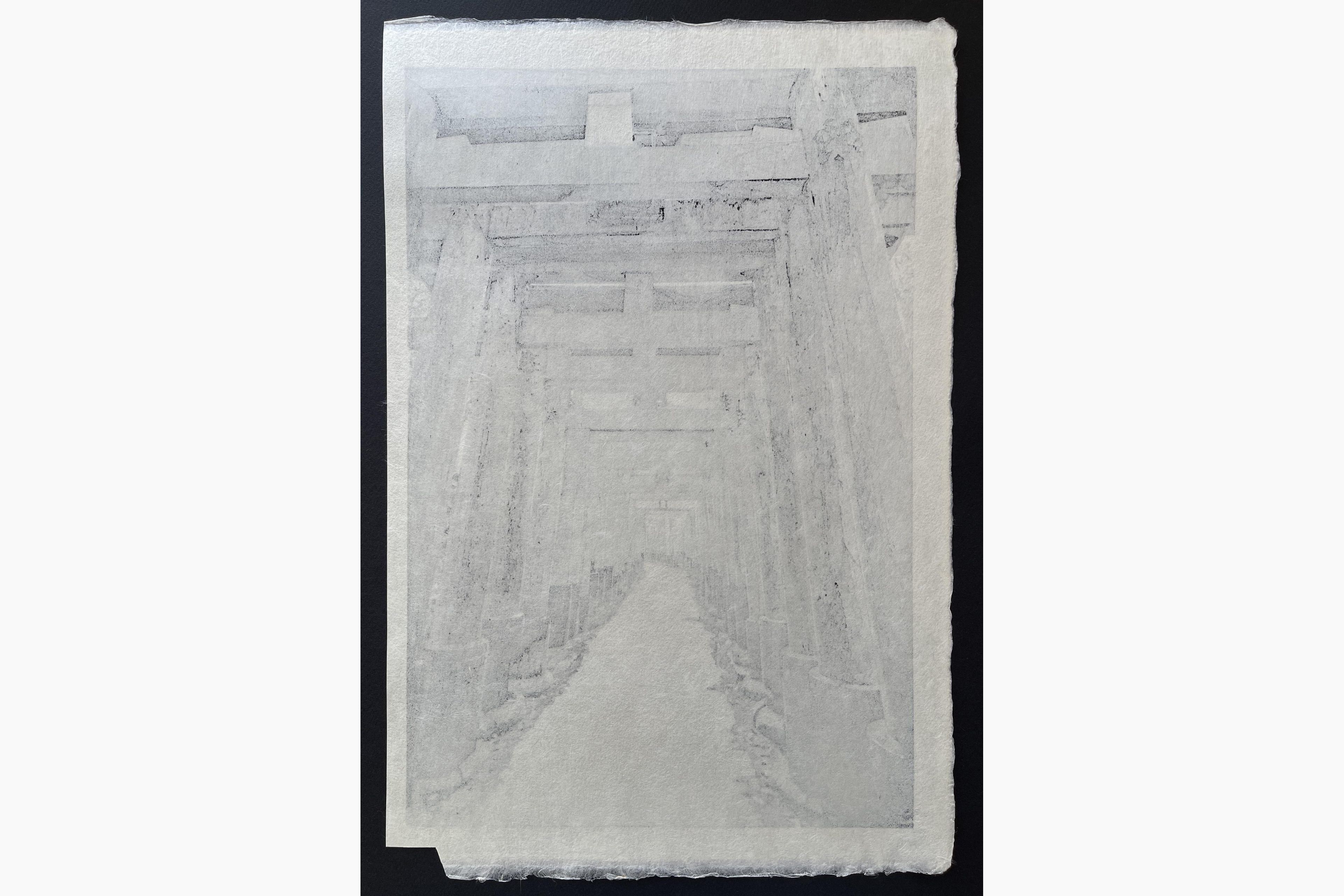 Japanese print - Shoichi Kitamura - Kyoto Senbon Torii