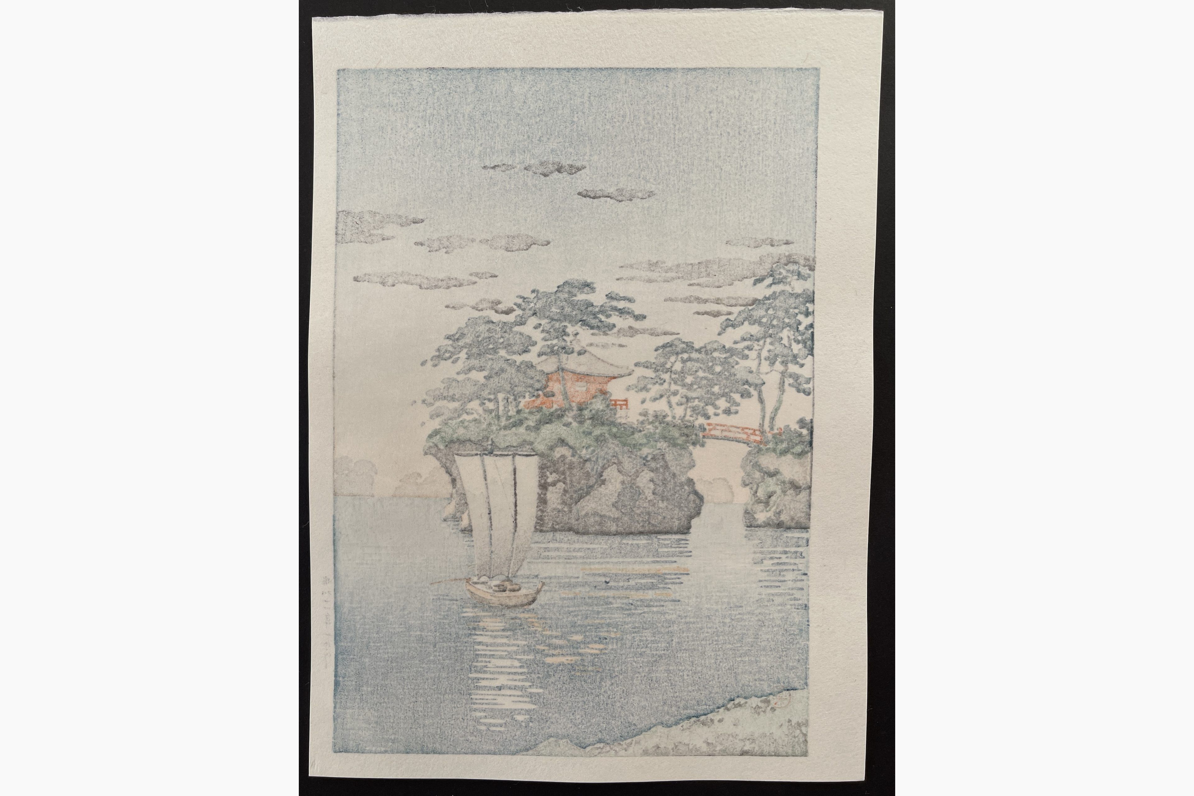 Japanese print - Tsuchiya Koitsu - Matsushima