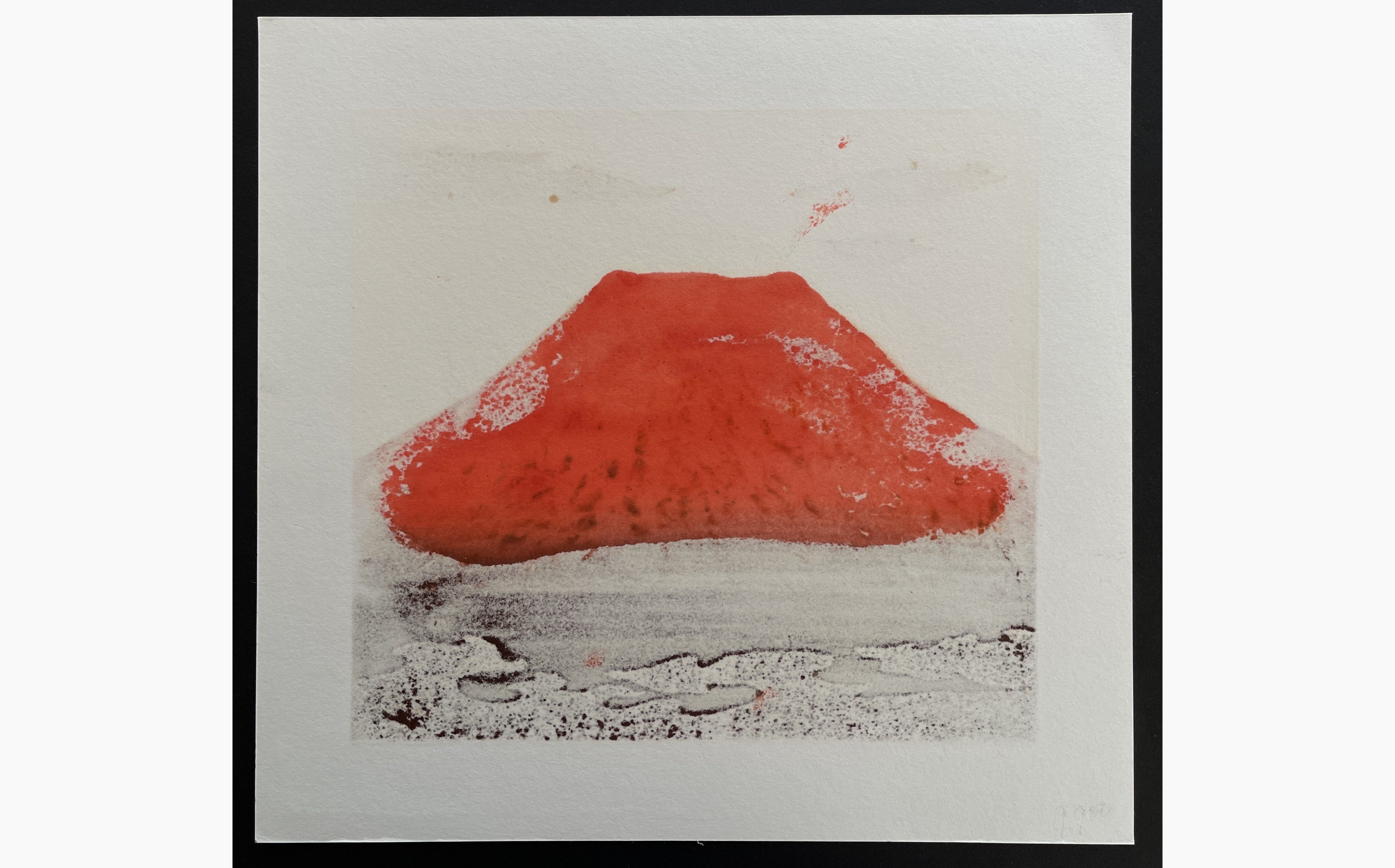 Woodblock print - Kunio Kaneko - Fuji 101