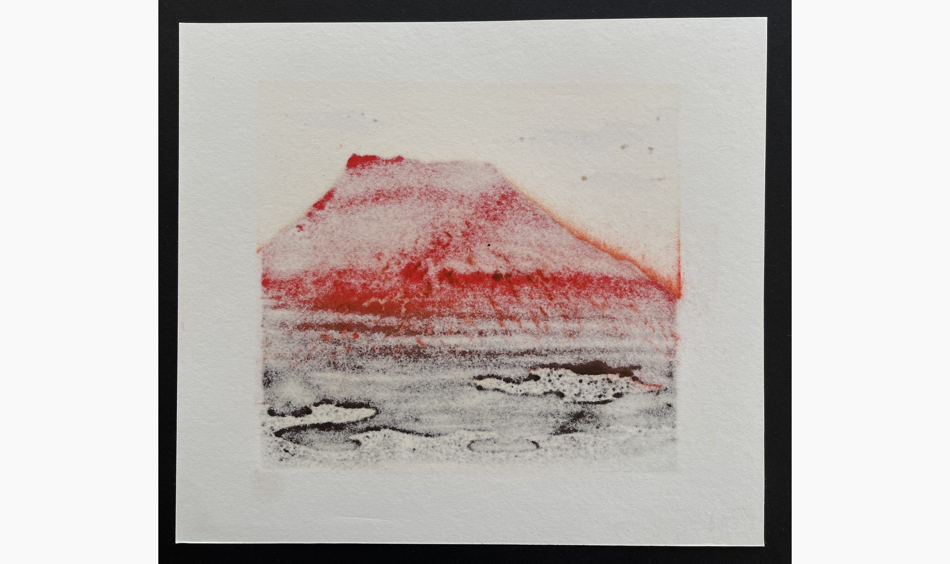 Woodblock print - Kunio Kaneko - Fuji 106