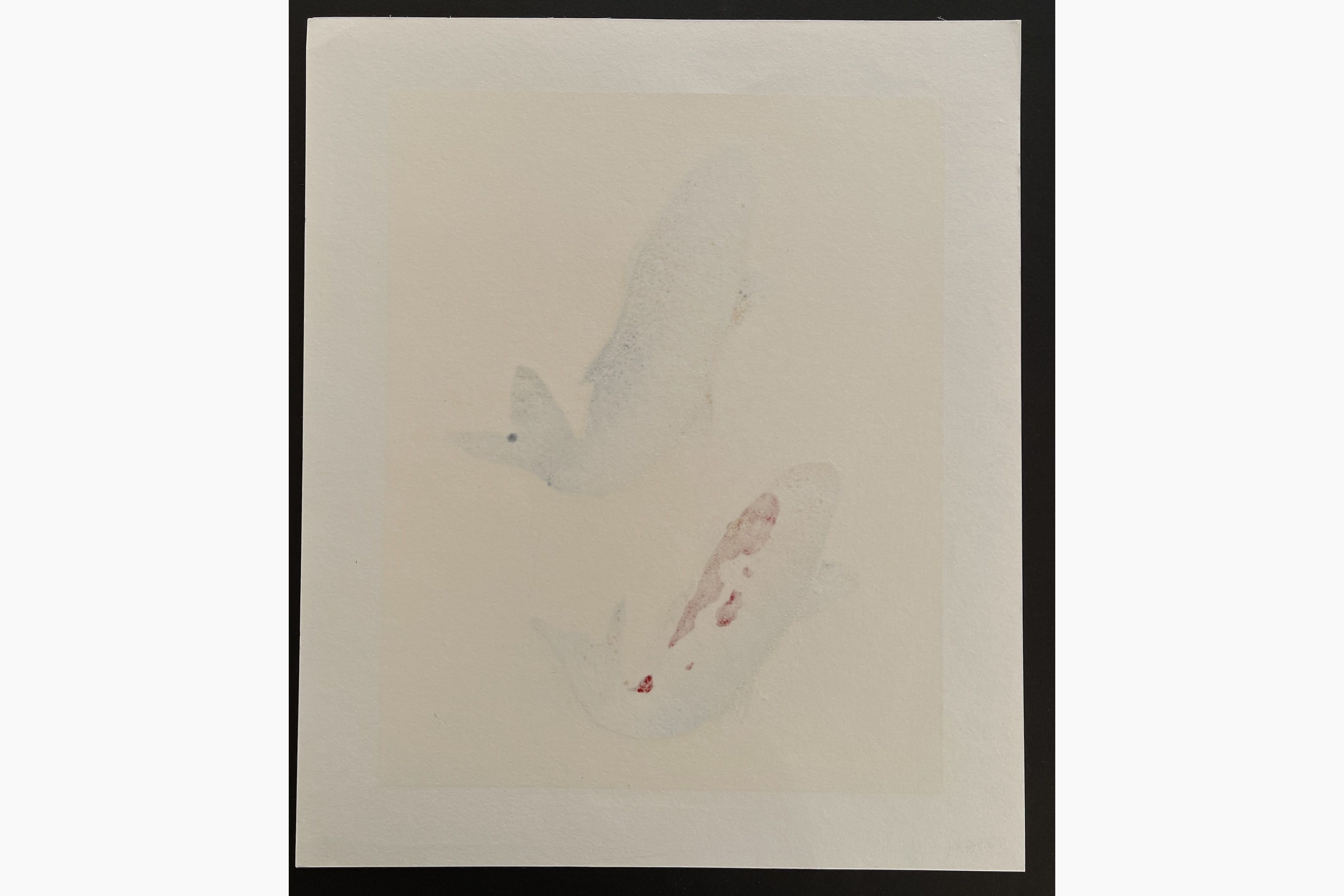 Woodblock print - Kunio Kaneko - Go!