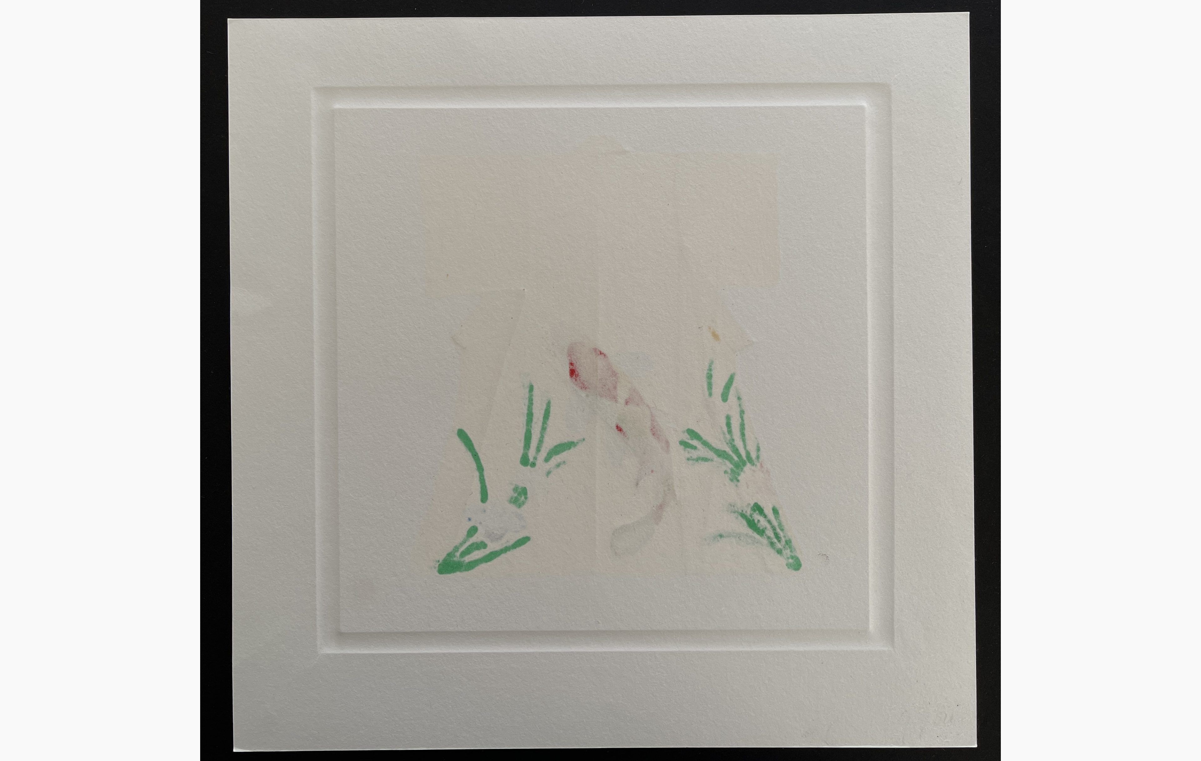 Woodblock print - Kunio Kaneko - Lucky Kimono 7