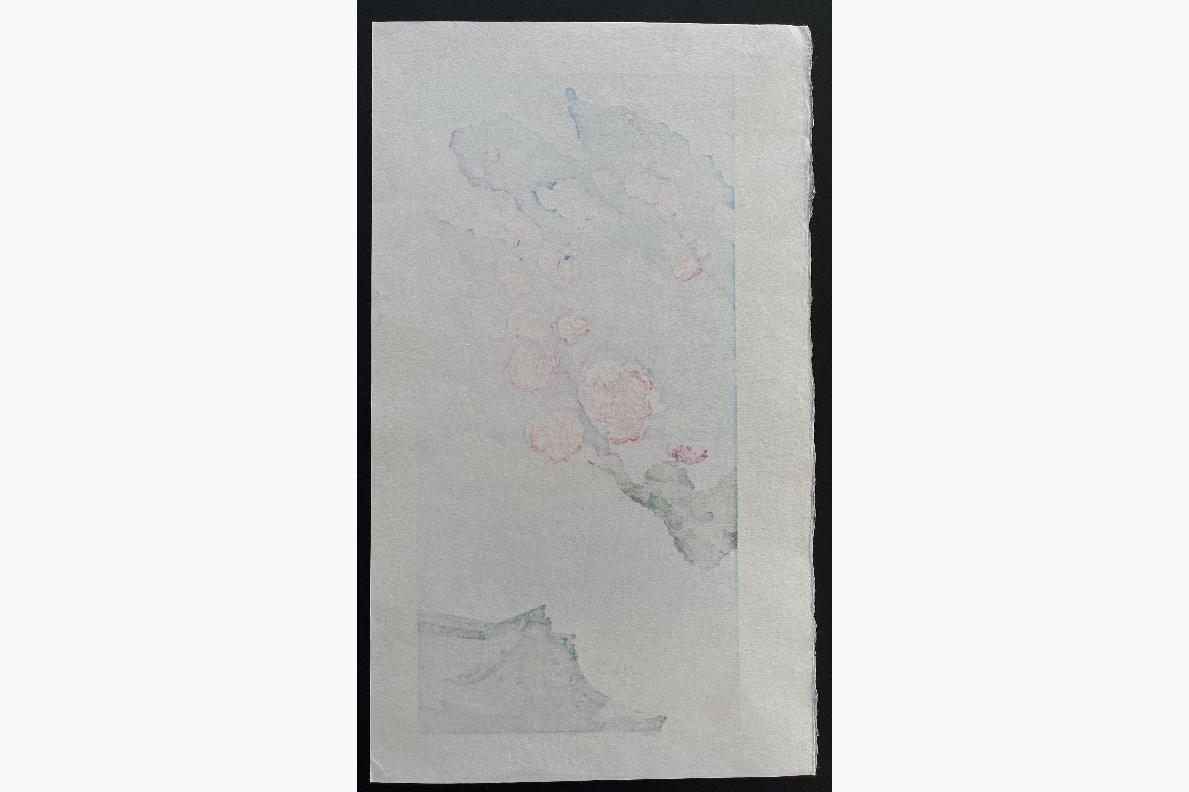 Japanese print - Junichi Mibugawa - Early spring