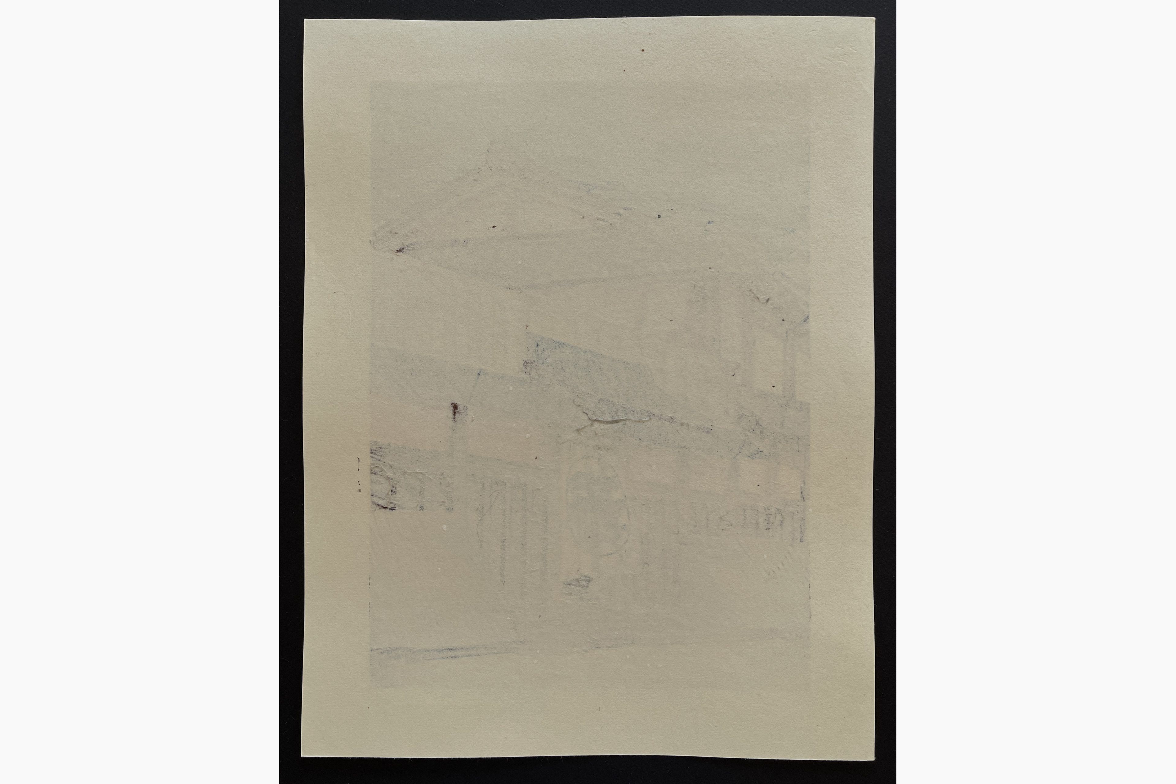 Japanese print - Nishijima Katsuyuki - Snowflakes like Flowers