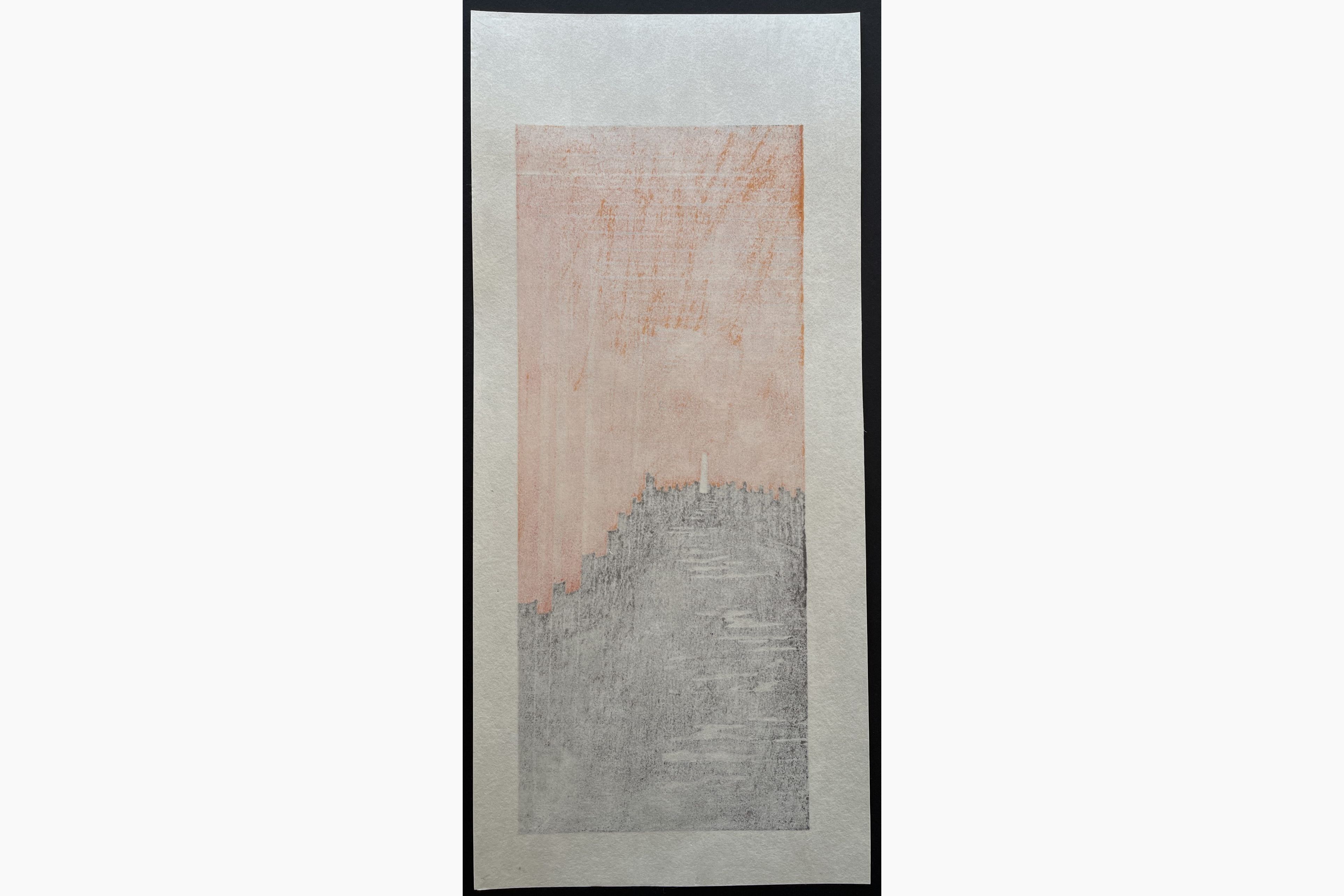 Japanese print - Teruhide Kato - The 1000 Torii at Kyoto's Fushima Inari Shrine