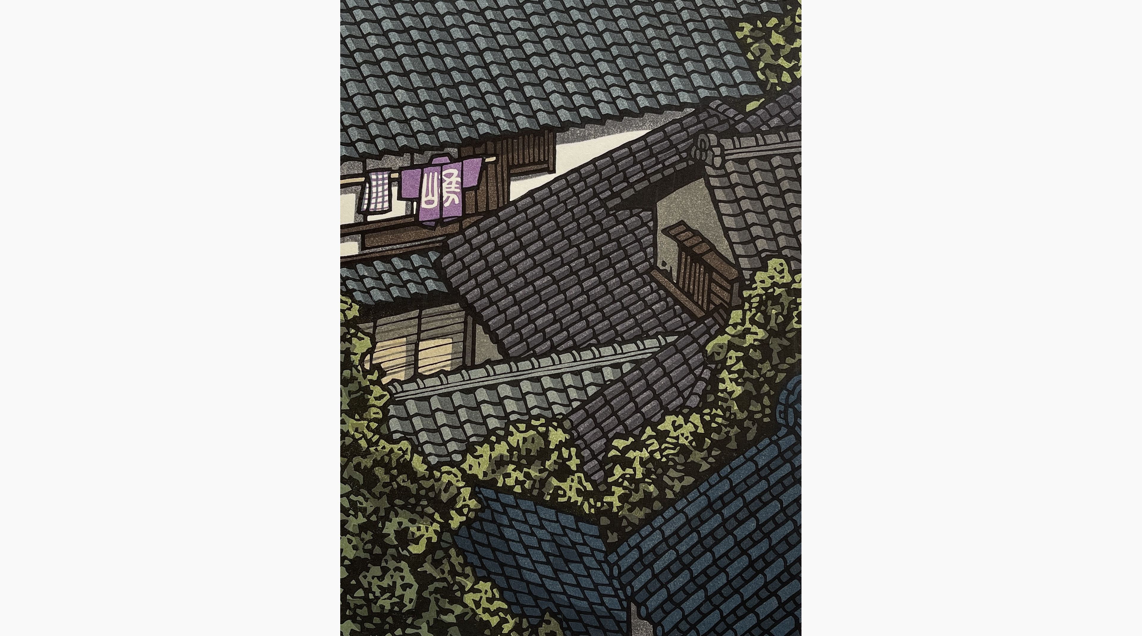 Original woodblock print - Nishijima Katsuyuki - The Day