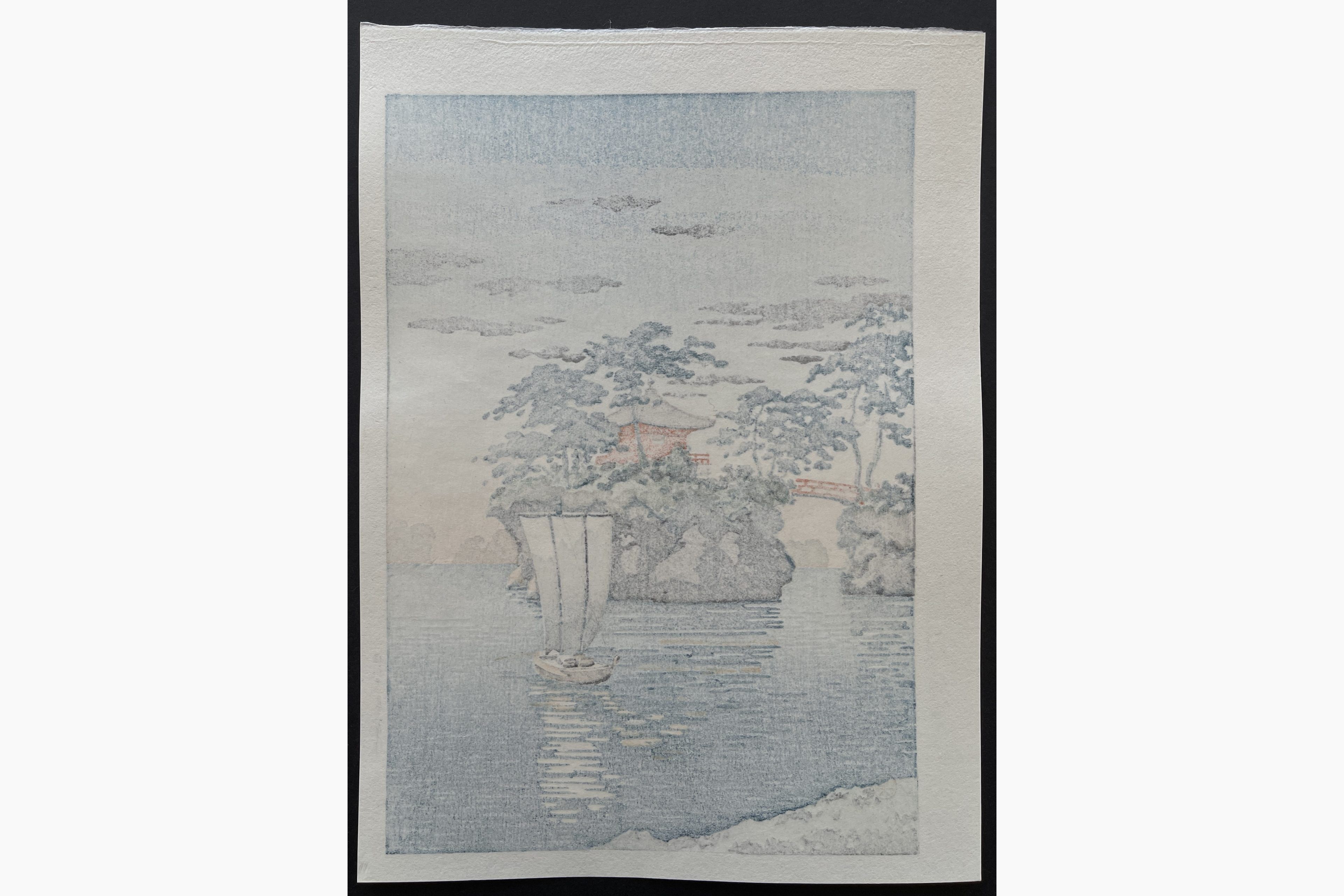 Japanese print - Tsuchiya Koitsu - Matsushima