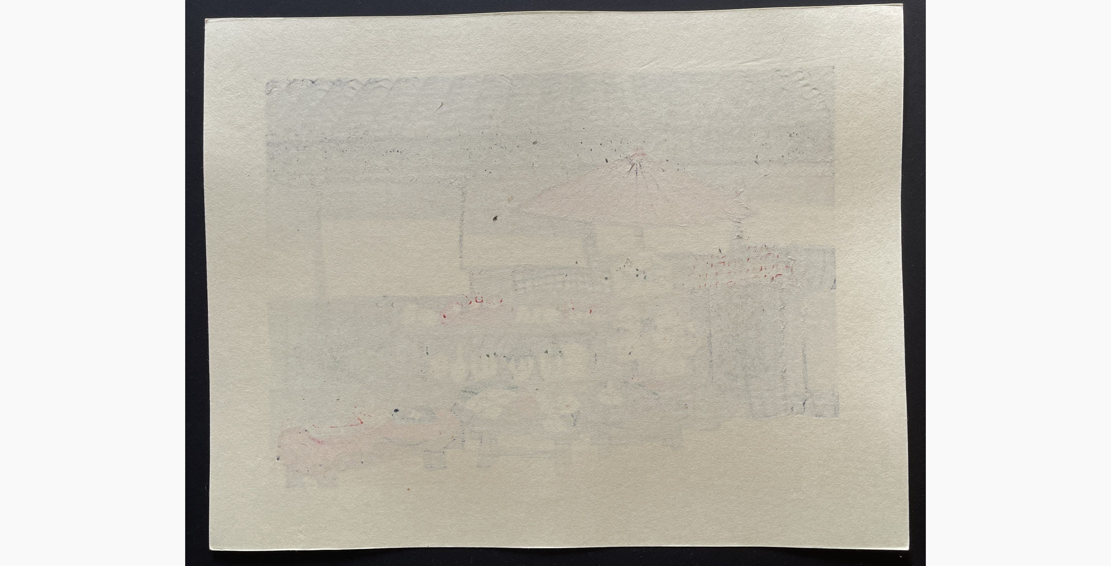 Japanese print - Nishijima Katsuyuki - Long Days