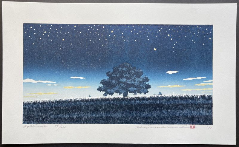 絵画 nobmaki Art Exhibit. Japanese Woodblock Prints by Hajime Namiki