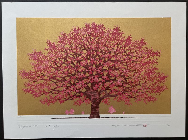 Dogwood 9 - Hajime Namiki - Japanese Prints - Nipponprints.com