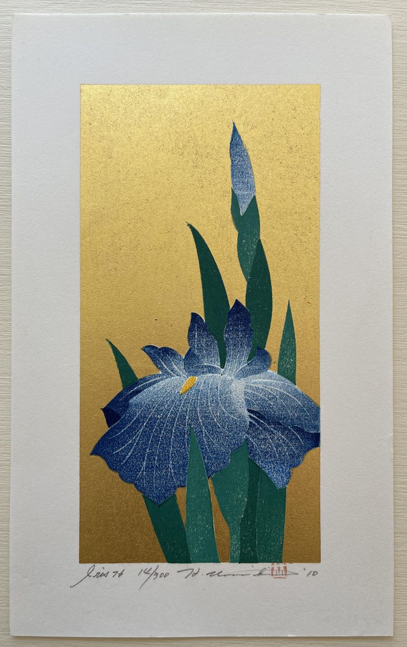 Iris 76 - Hajime Namiki - Japanese Prints - Nipponprints.com