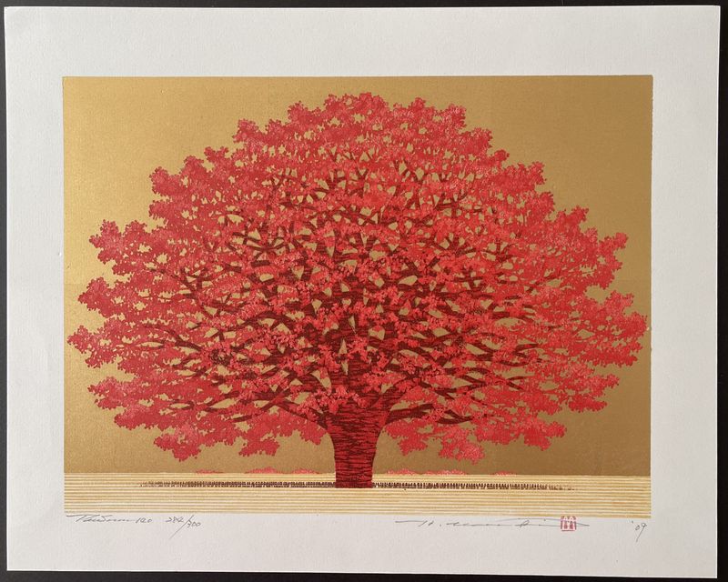 Tree scene 140 - Hajime Namiki - Japanese Prints