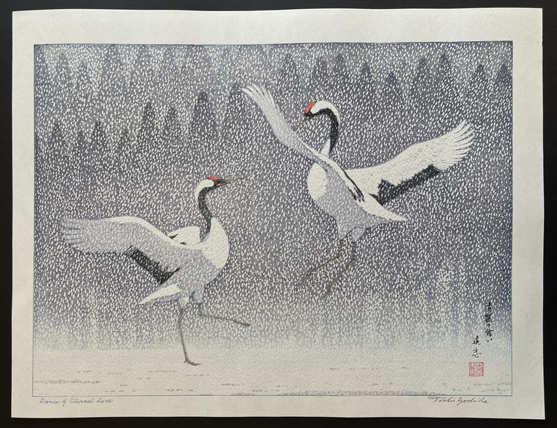 大人気定番商品 japanese-woodblock-print-toshi 絵画