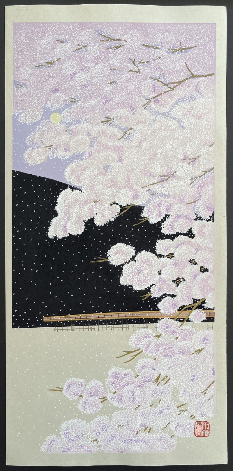 Cherry Blossoms at Arashiyama - Teruhide Kato - Japanese