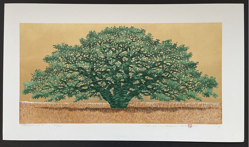 Tree scene 110A - Hajime Namiki - Japanese Prints - Nipponprints.com